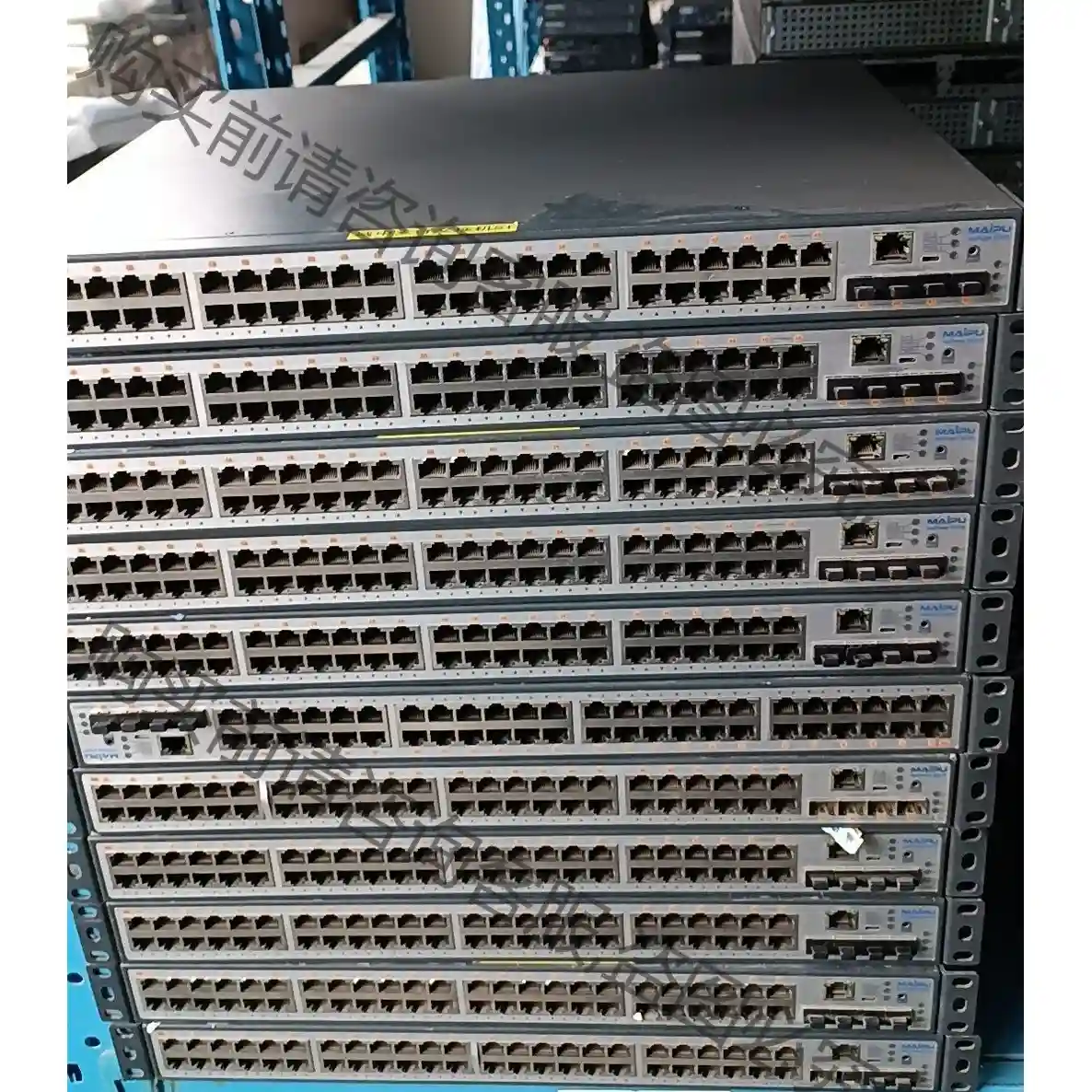 迈普 MAiPU S4220网络交换机，双电源接 议价再拍 拆机件