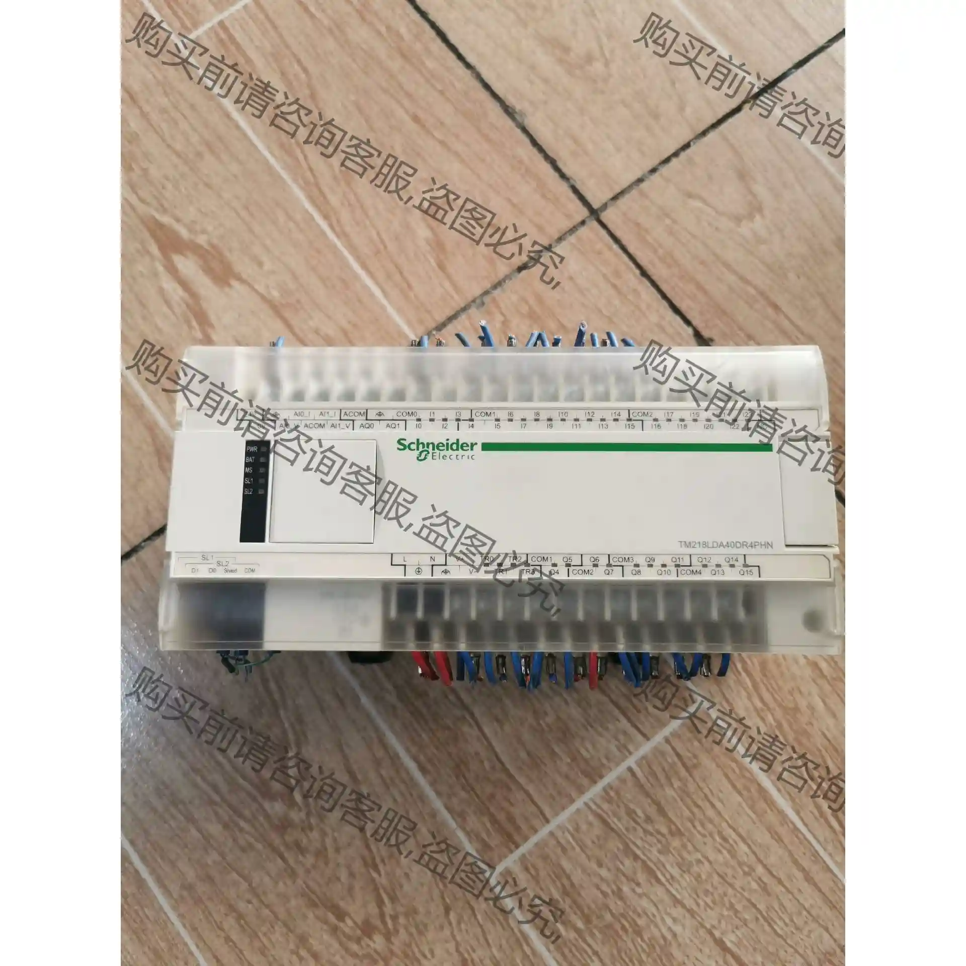 TM218LDA40DR4PHN施耐dePLC充新，功能正常实 议价再拍 拆机件