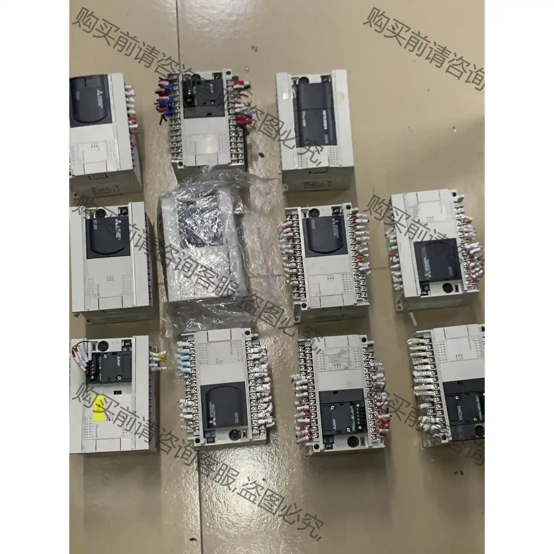 三凌PLC、正品、品牌型号FX3GA-40MT-MC、部分缺 议价再拍 拆机件