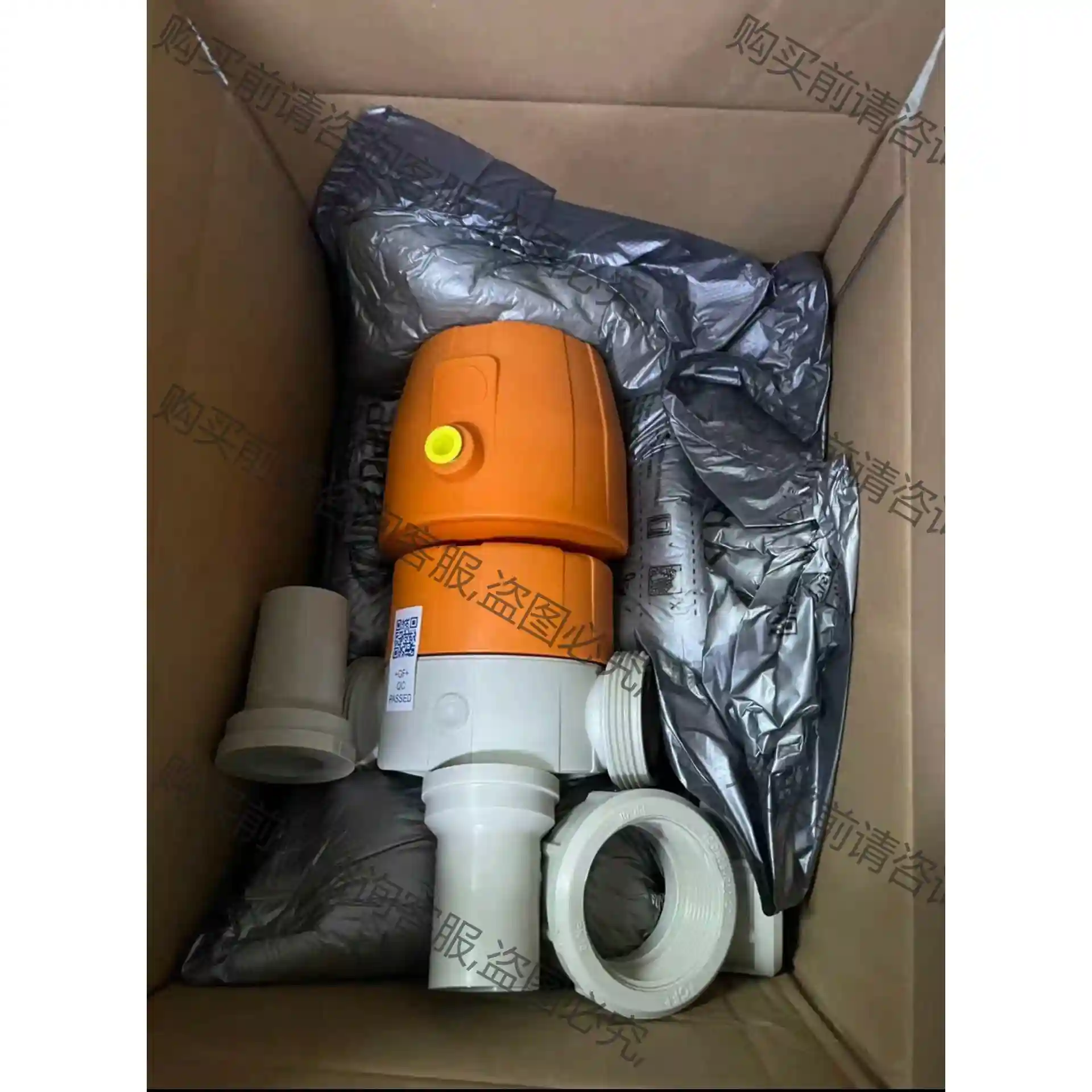 球阀GF气动隔膜阀D32DN25，两个一起走bu单卖全新的看好 议价再拍