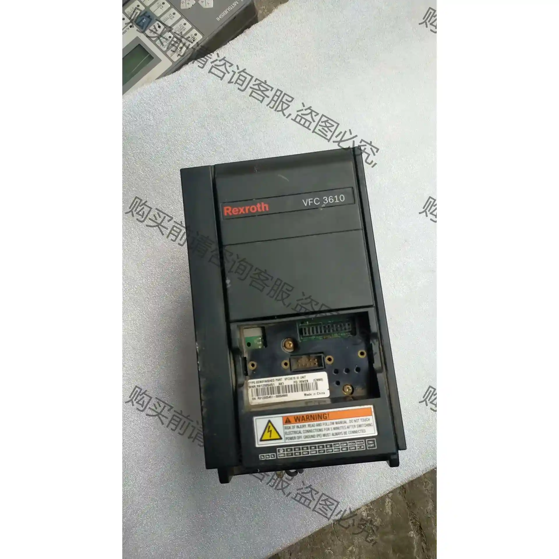 Rexroth力士乐变频器，VFC3610-4K00-3P4 议价再拍 拆机件