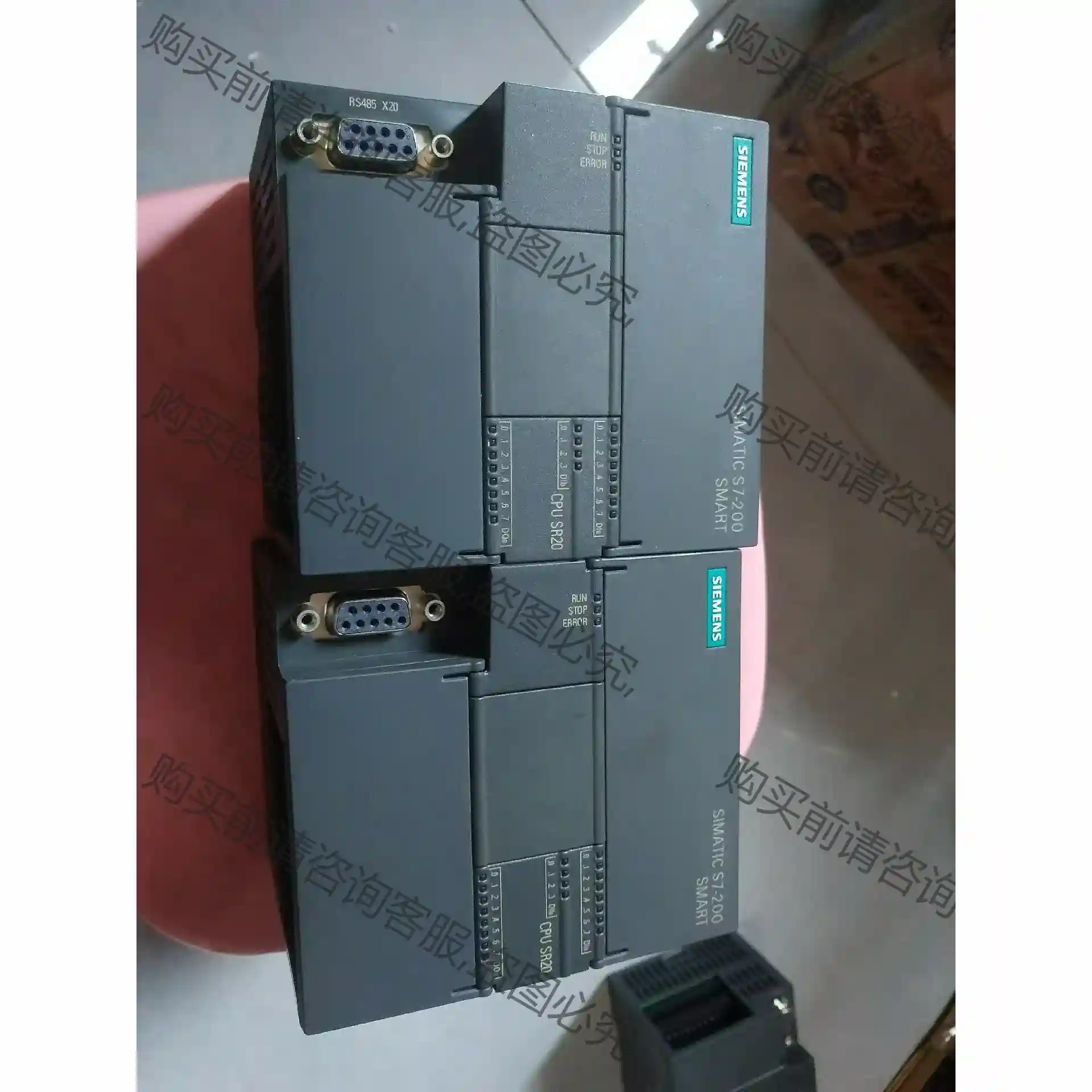 西门ziSR20 PLC 西门zi288-1SR20-0AA0， 议价再拍 拆机件