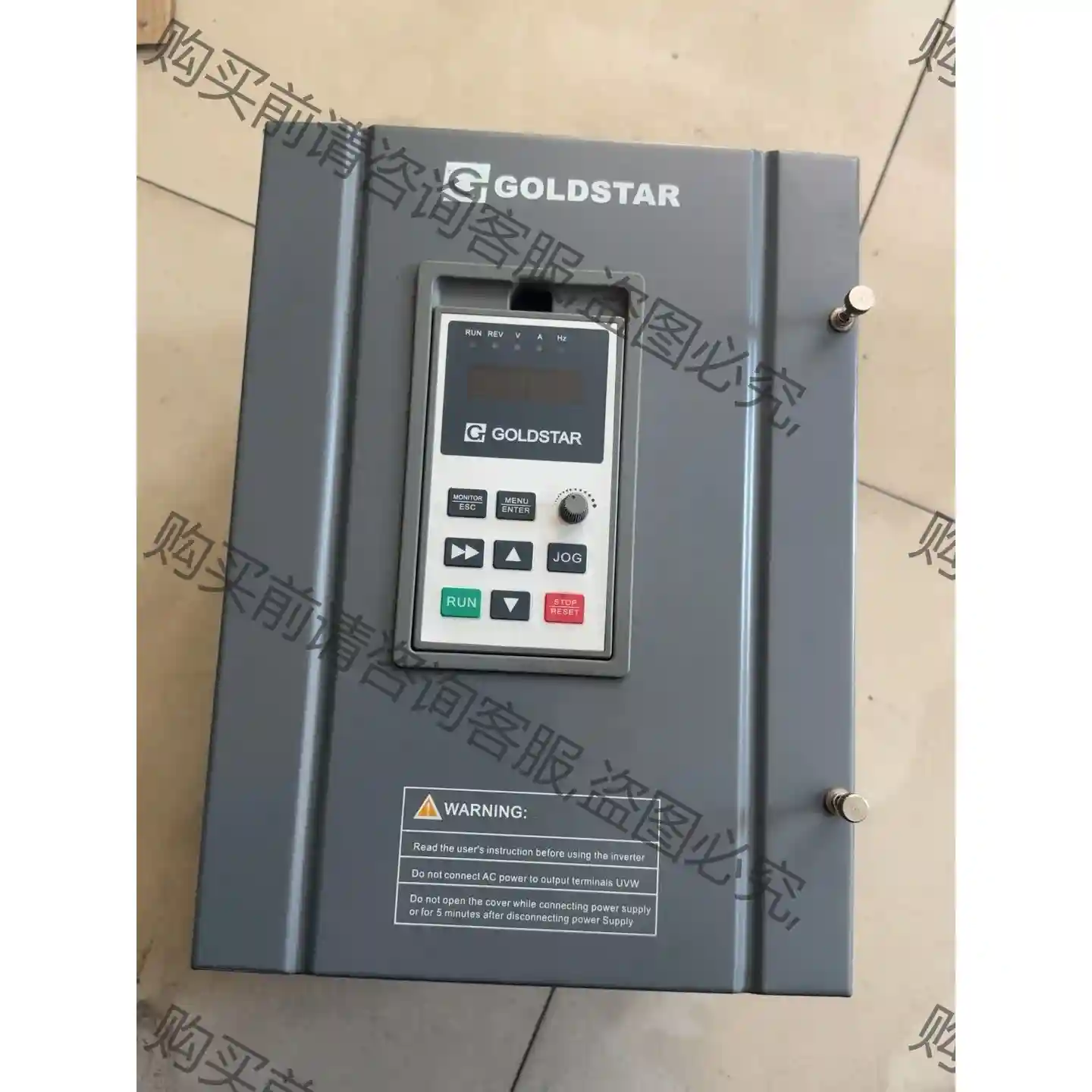 GOLDSTAR高士达变频器15KW，无拆无修 议价再拍 拆机件