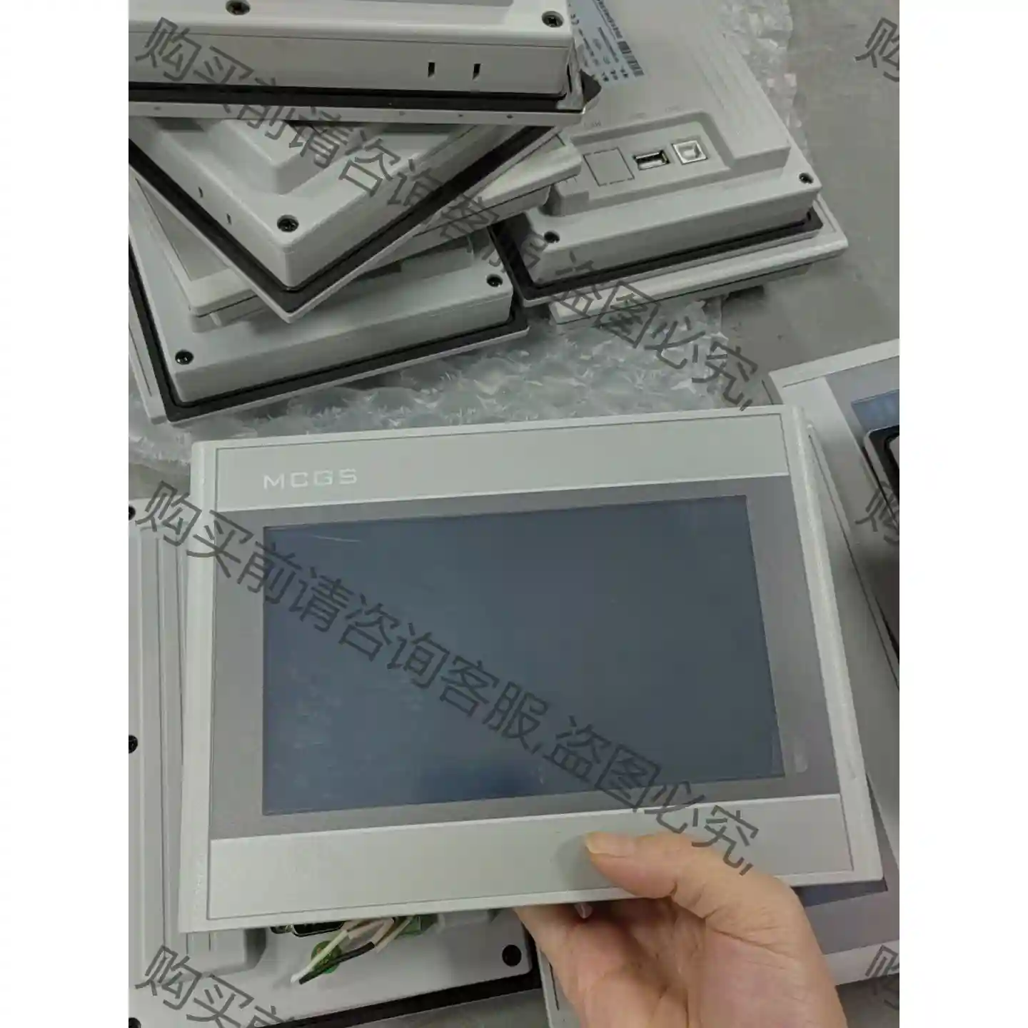 昆仑通态TPC7022Es，原装拆机，成色漂亮，功能包好包邮 议价再拍