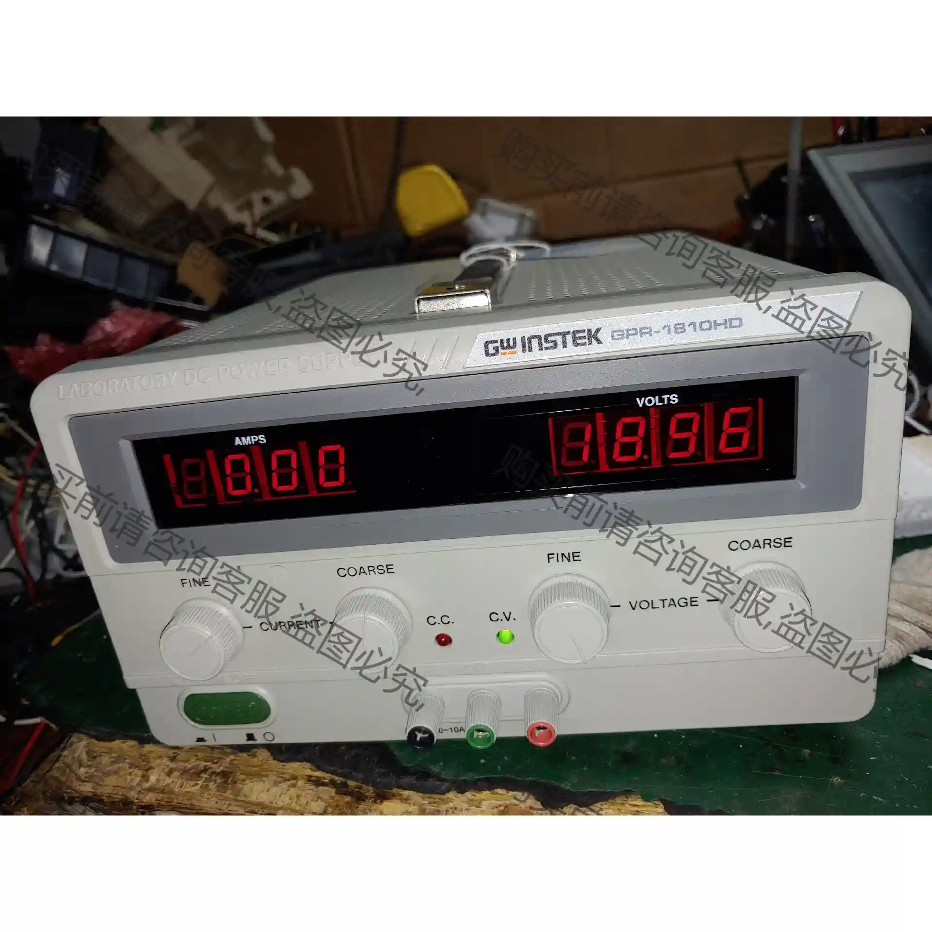 台湾固伟18v10a数显gpr-1810hd大功率电源感兴趣 议价再拍 拆机件