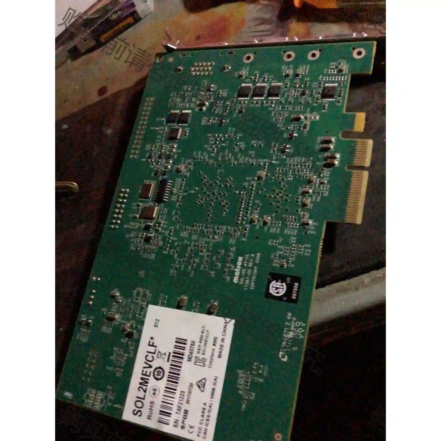 Matrox迈创图像采集卡 SOL2MEVCLF SOLIO 议价再拍 拆机件