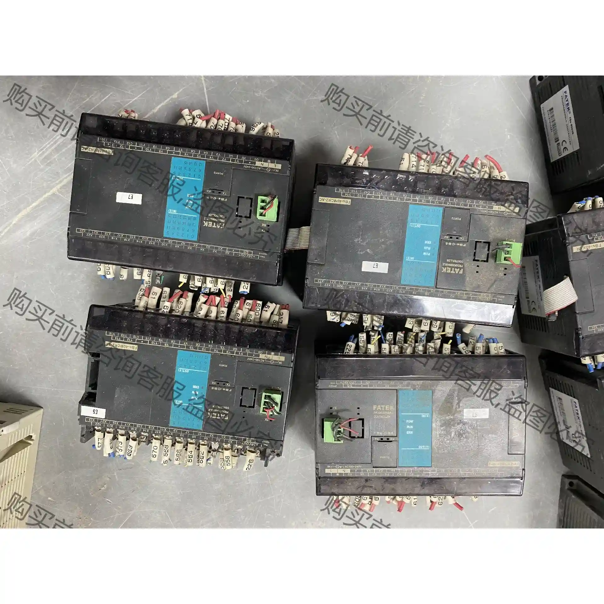 永宏PLC FBS-40MCR2-AC 议价再拍 拆机件
