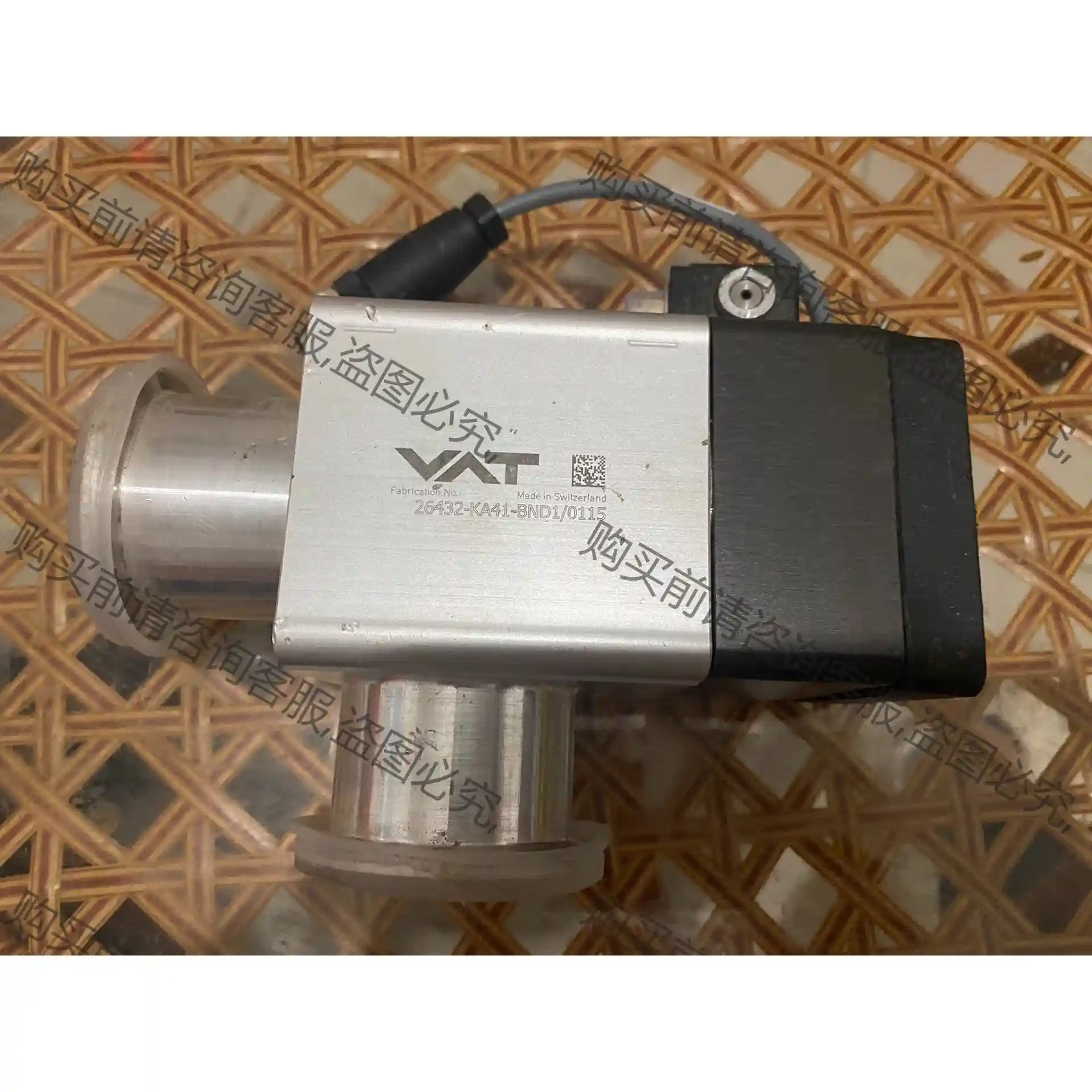 3个VAT真空角阀 26432-KA41-BND1/0115 议价再拍 拆机件