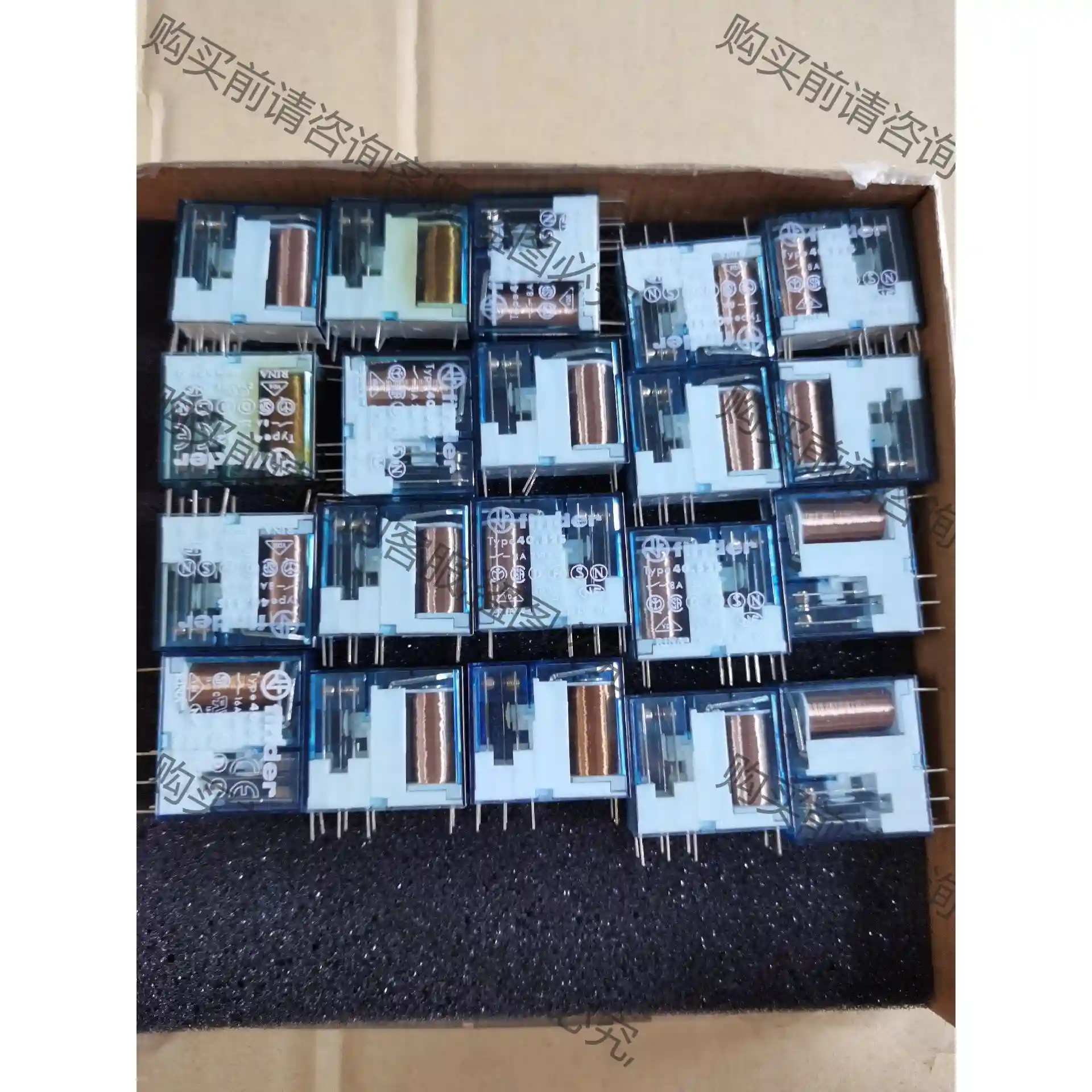 finder芬de继电器Typ40.52sTyp40.61s全 议价再拍 拆机件
