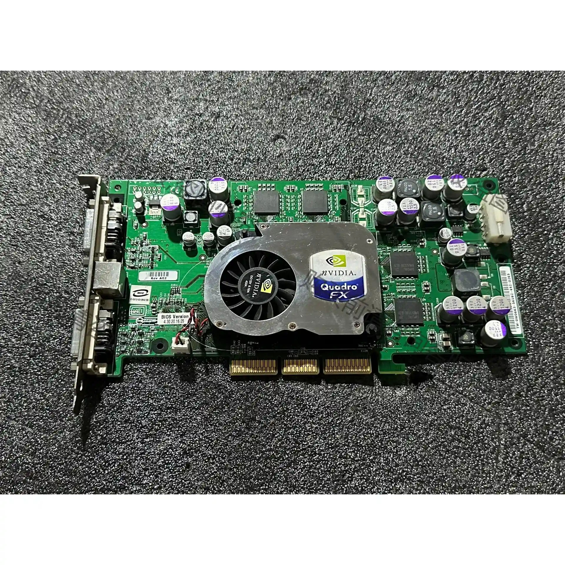 丽台Quadro FX1000 128M AGP8X 医疗显 议价再拍 拆机件
