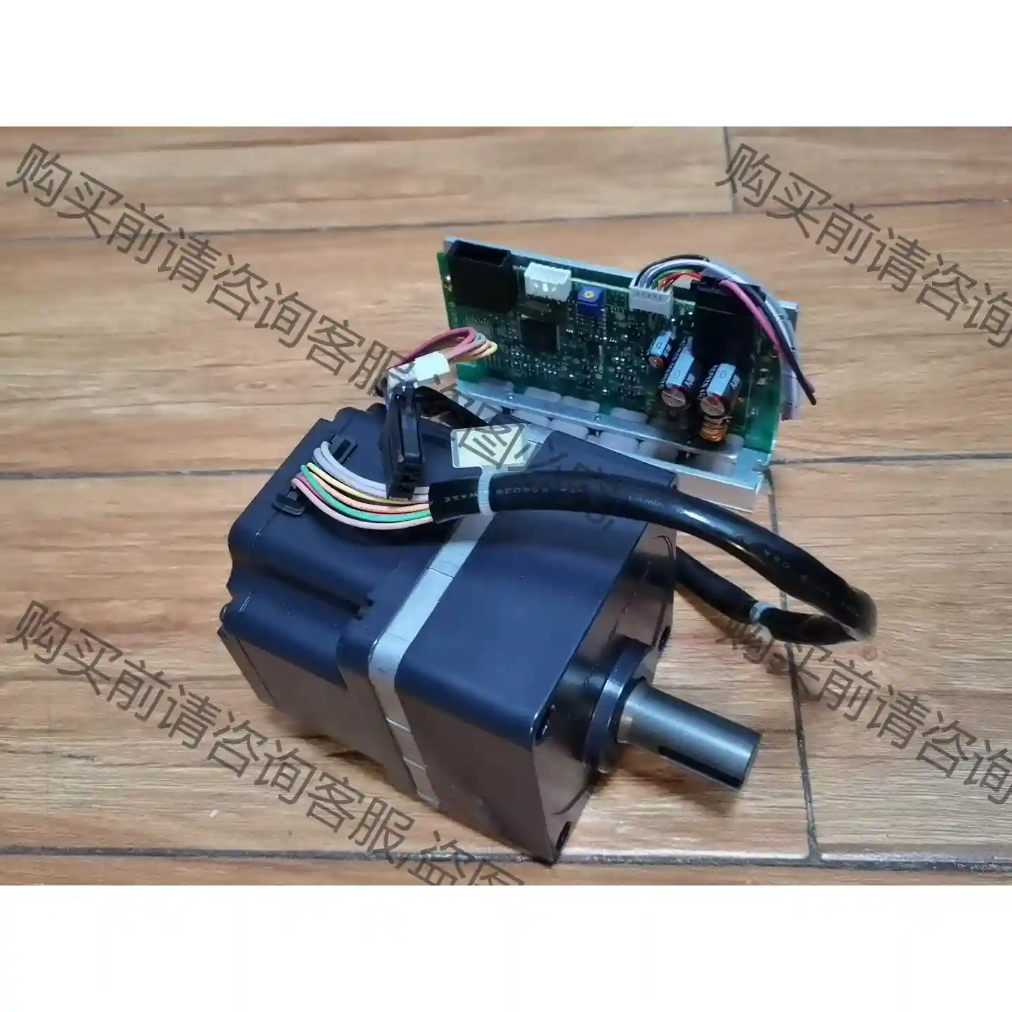 拆机步进电机AXHM5100K-GFH 减速机GFH5G15 议价再拍 拆机件