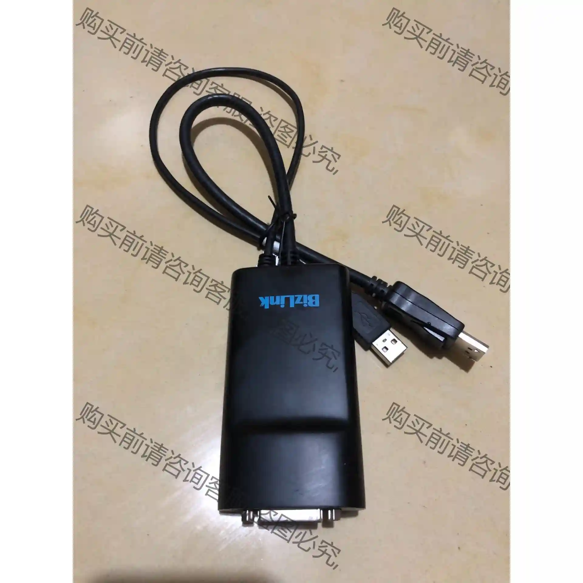 原装 Bizlink 双链路 双通道DVI转换线DP转dua 议价再拍 拆机件