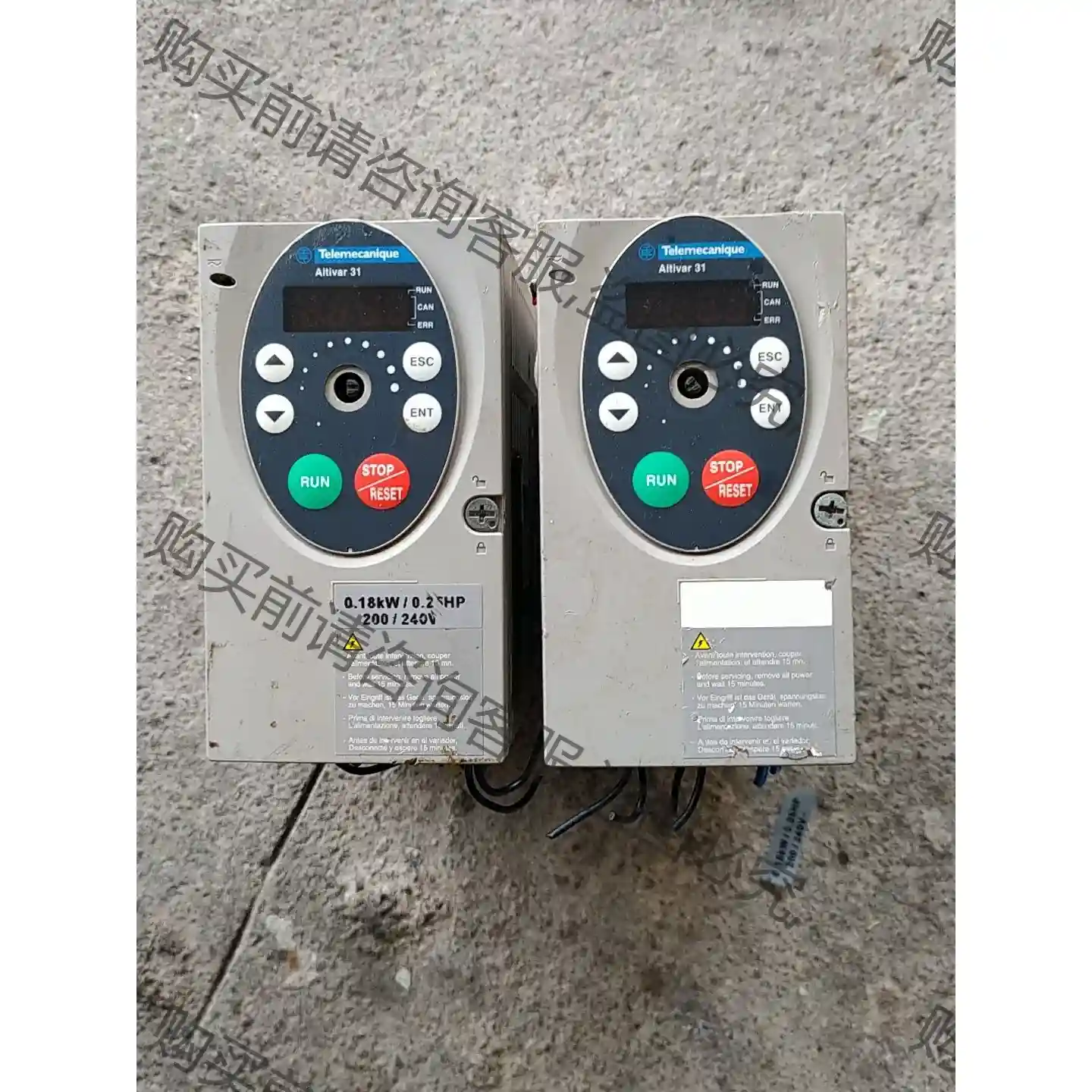 施耐de变频器 ATV31H018M2A 拆机包好 议价再拍 拆机件