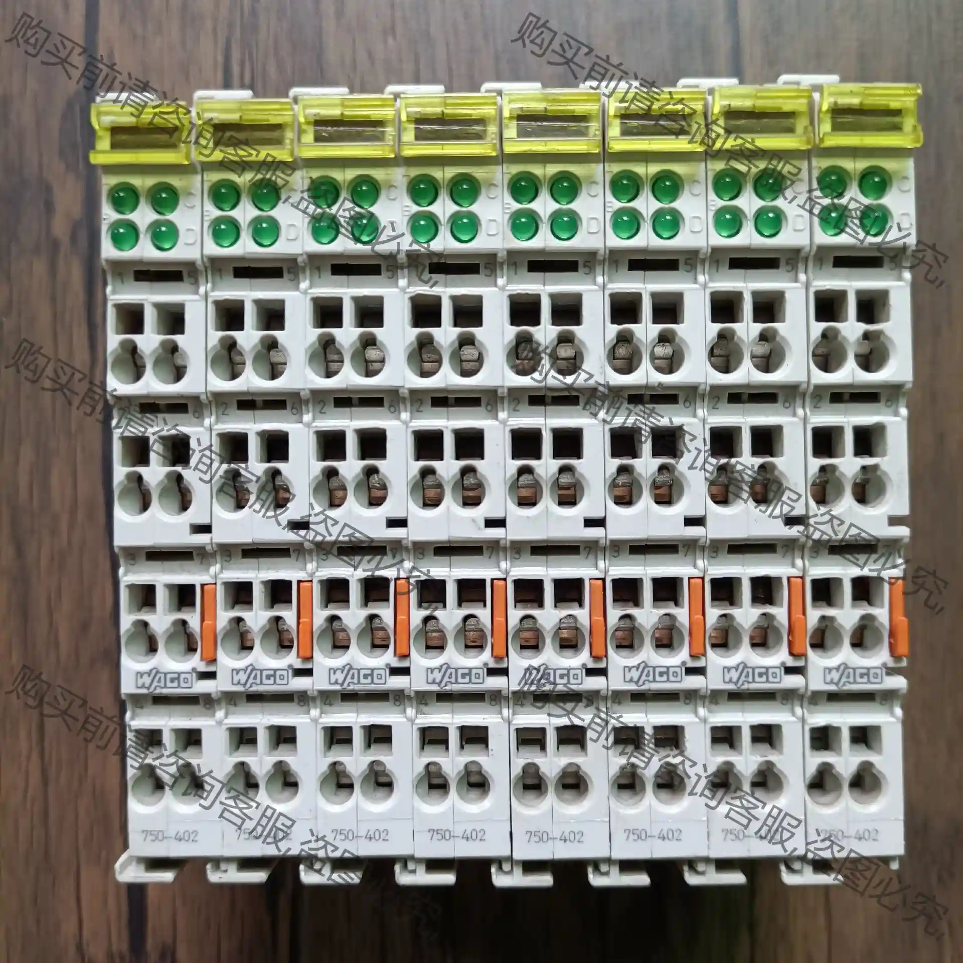 WAGO万可PLC模块 750-402 原装拆机，成色漂亮 议价再拍 拆机件