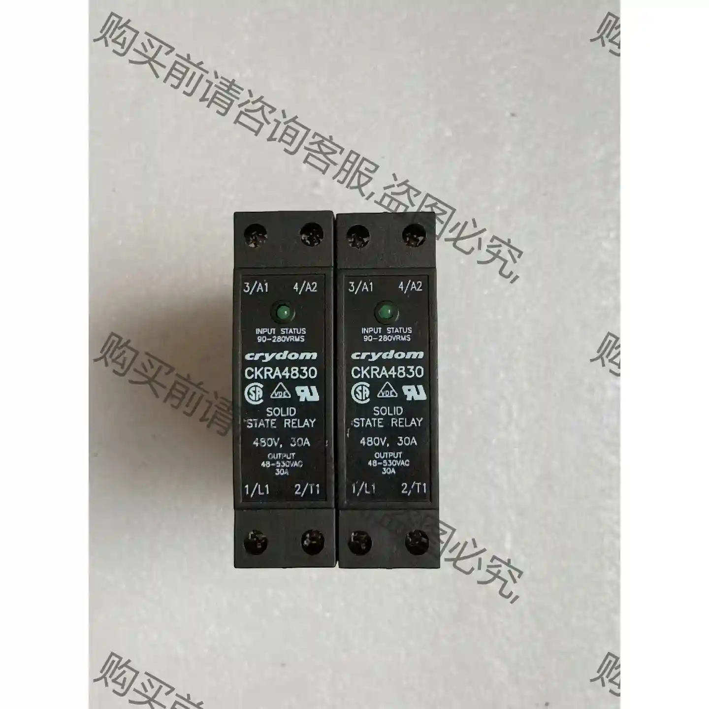 美国CRYDOM快达固态继电器，CKRA4830。 议价再拍 拆机件