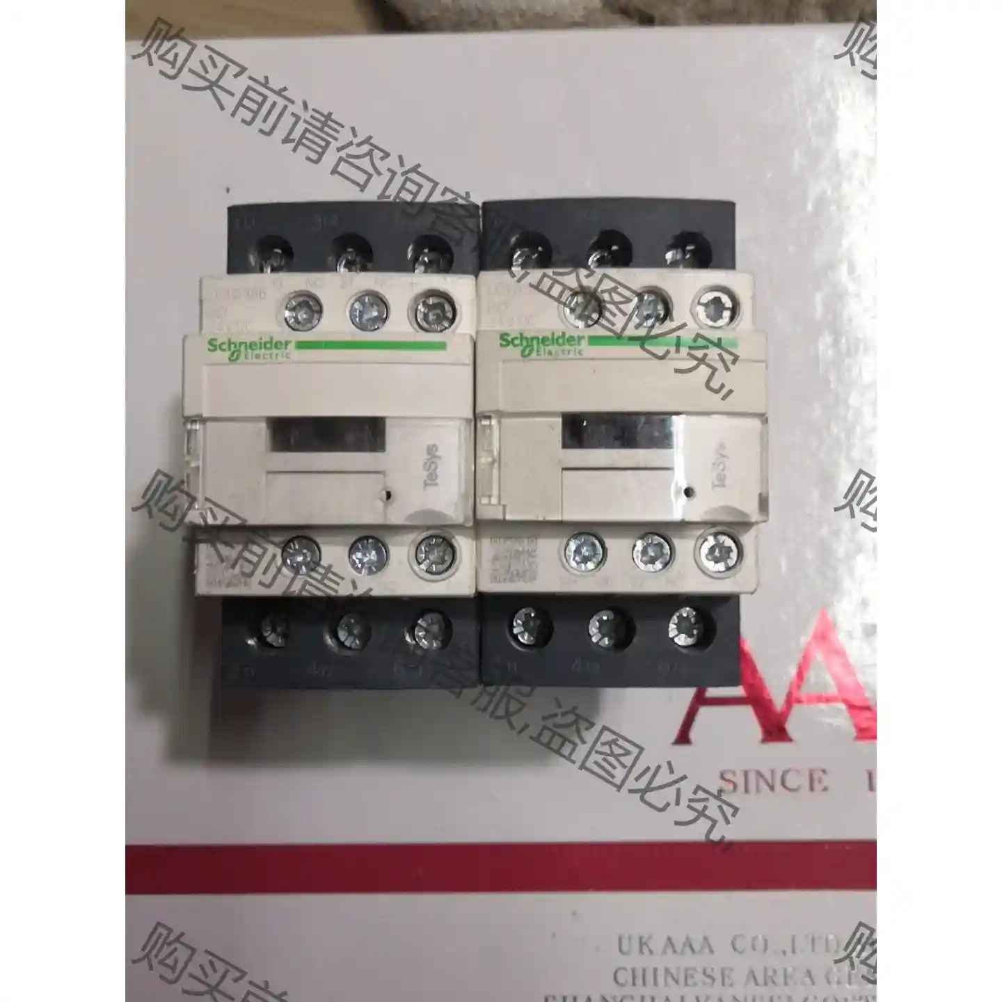 LC1D096BD 施耐de三极直流接触器, 24VDC 环形 议价再拍 拆机件