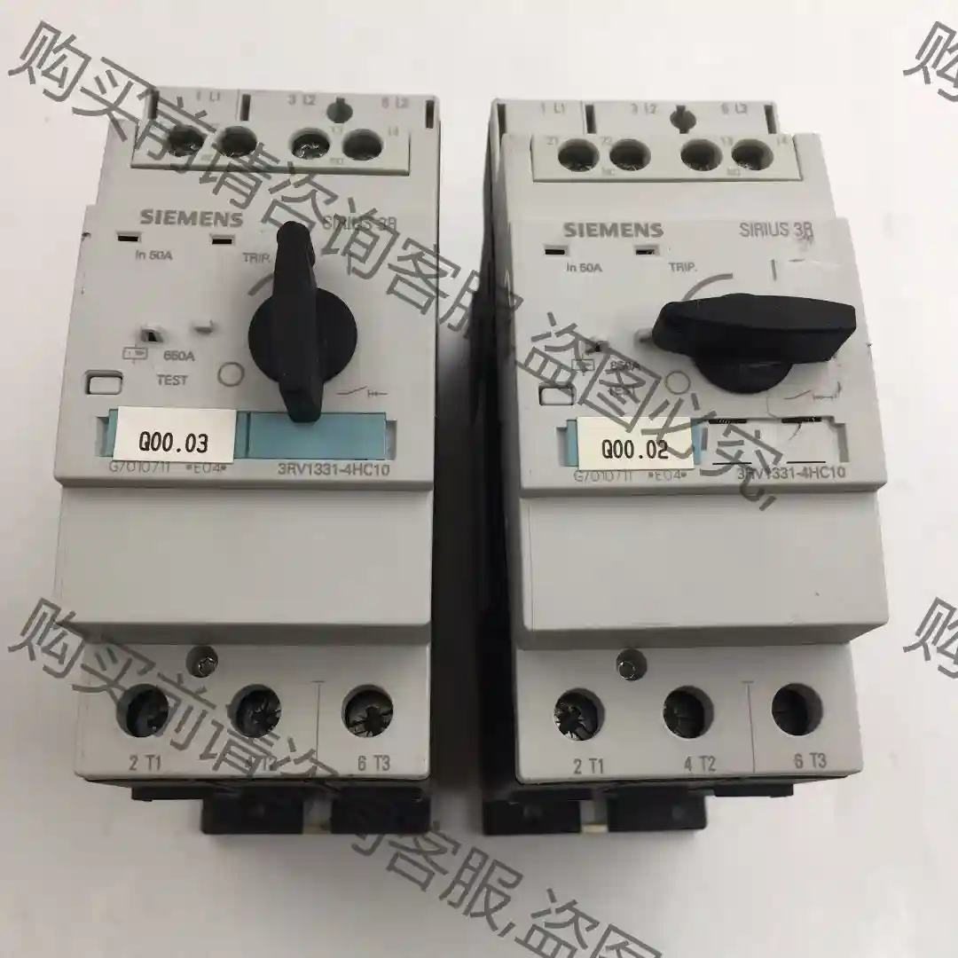 3RV1331-4HC10拆机西门zi50A马达断路保护器，后 议价再拍 拆机件