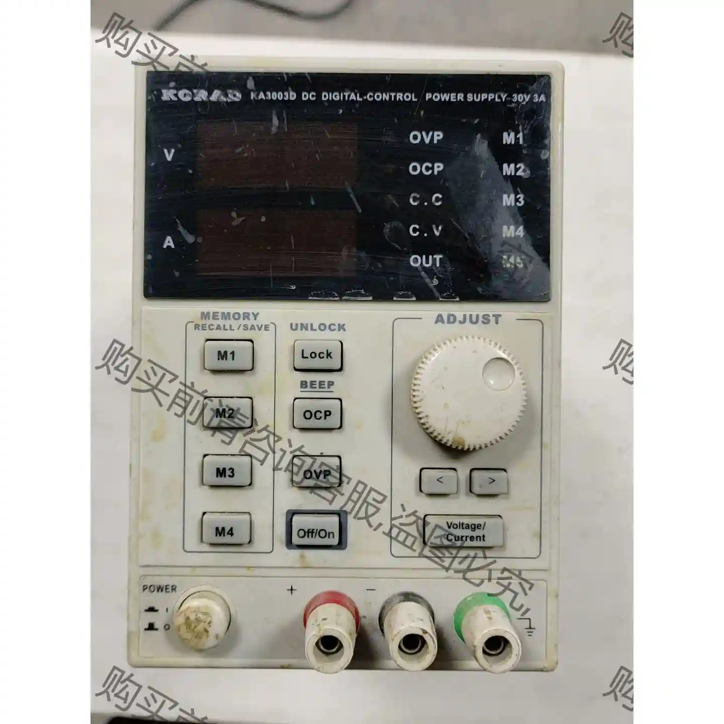二手KORAD科睿源KA3003D 30V 3A 开机功 议价再拍 拆机件