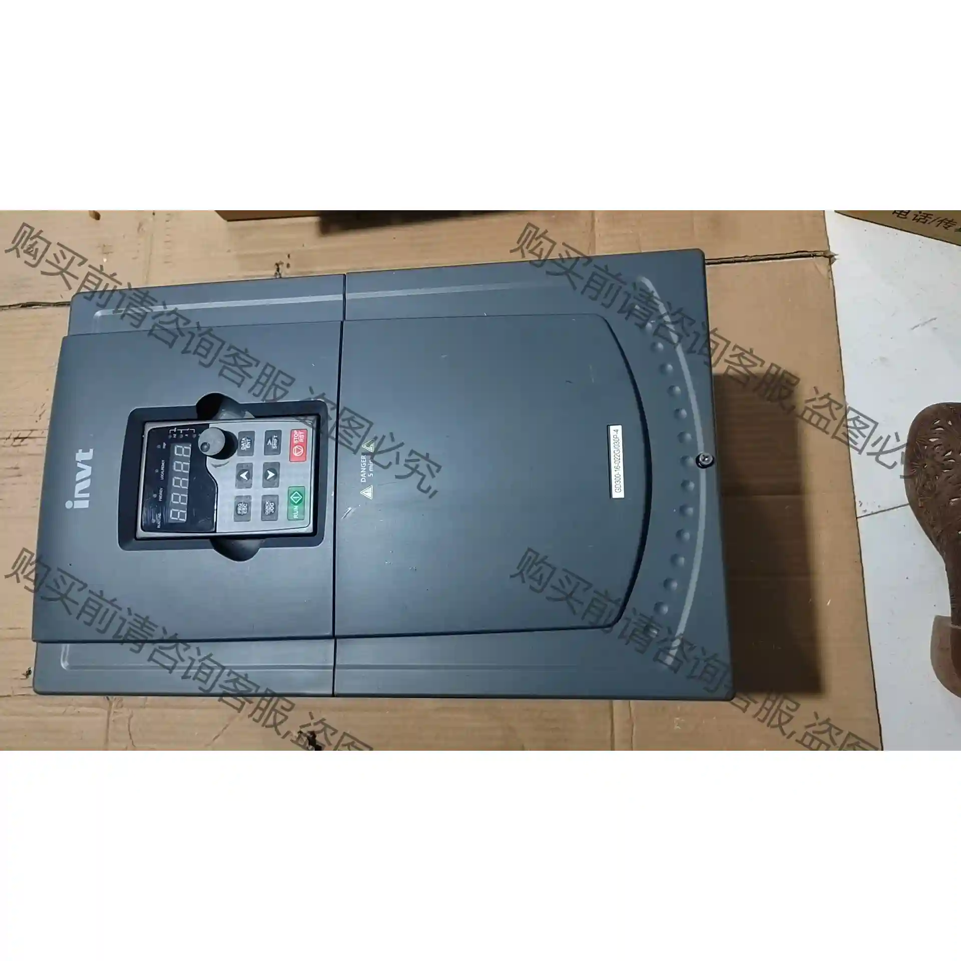 GD300-16-022/030P-4英威腾变频器22千瓦 议价再拍 拆机件