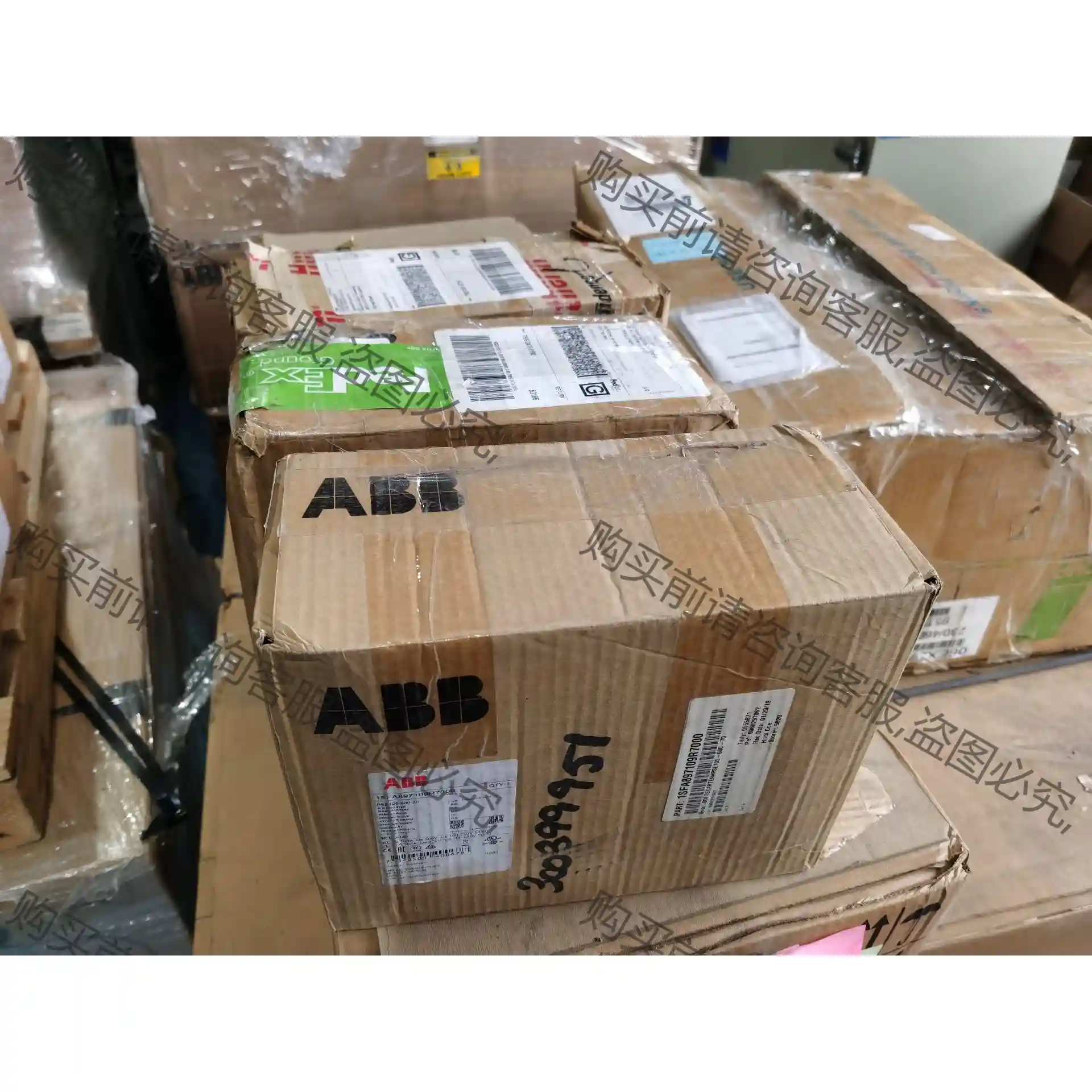 AB软启动器PSE105-600-70 议价再拍 拆机件