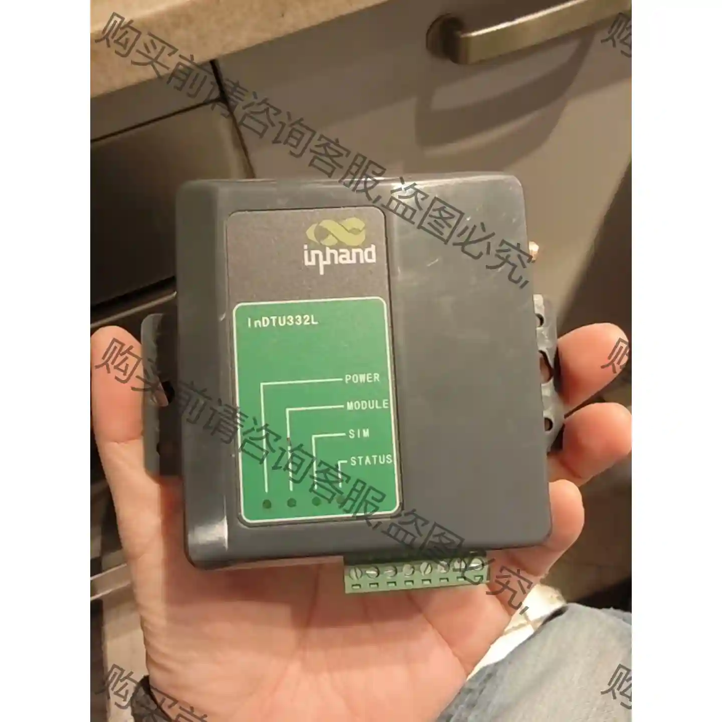 映翰通 映翰通4G无线通信模块,型号indtu332l, H 议价再拍 拆机件