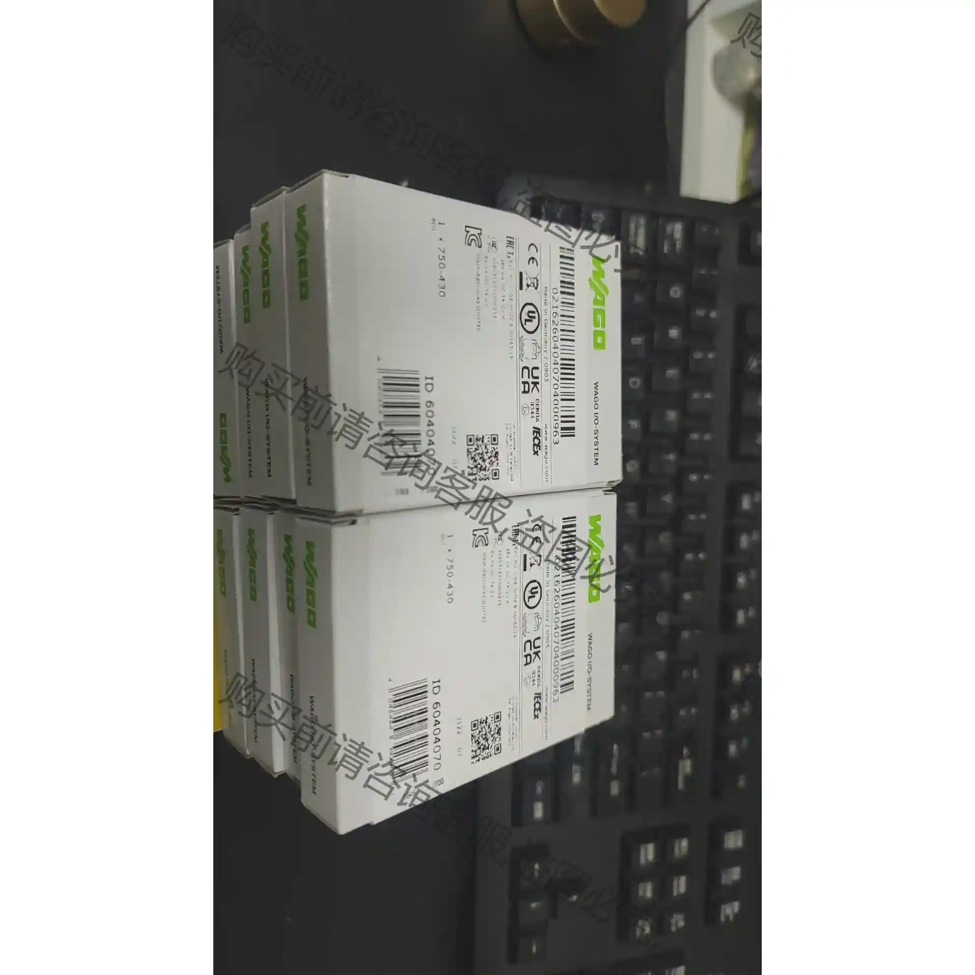 全新原装正品万可WAGO 753-430 8DI模块，全新工 议价再拍 拆机件