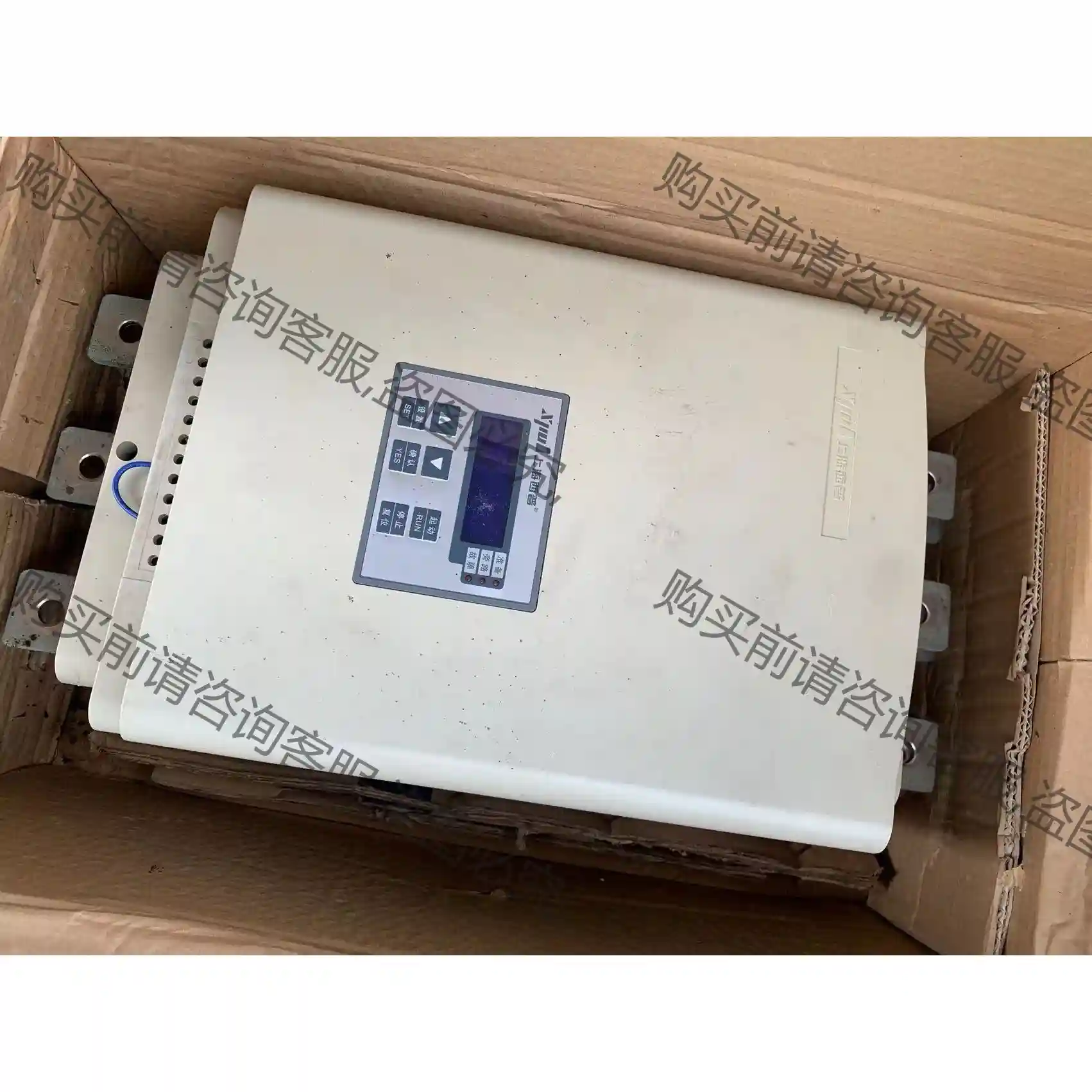 软起动器 上海西普软起动XPR1-CN-115-3.115千 议价再拍 拆机件