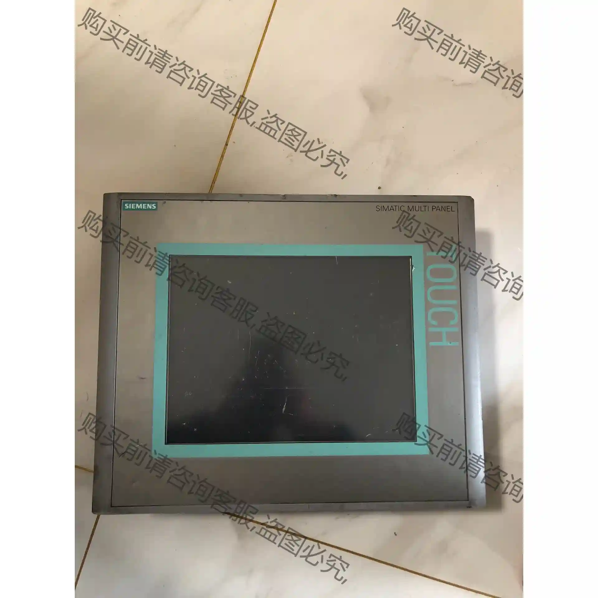 拆机西门zi触摸屏MP277-10人机界面6AV6643-0C 议价再拍 拆机件