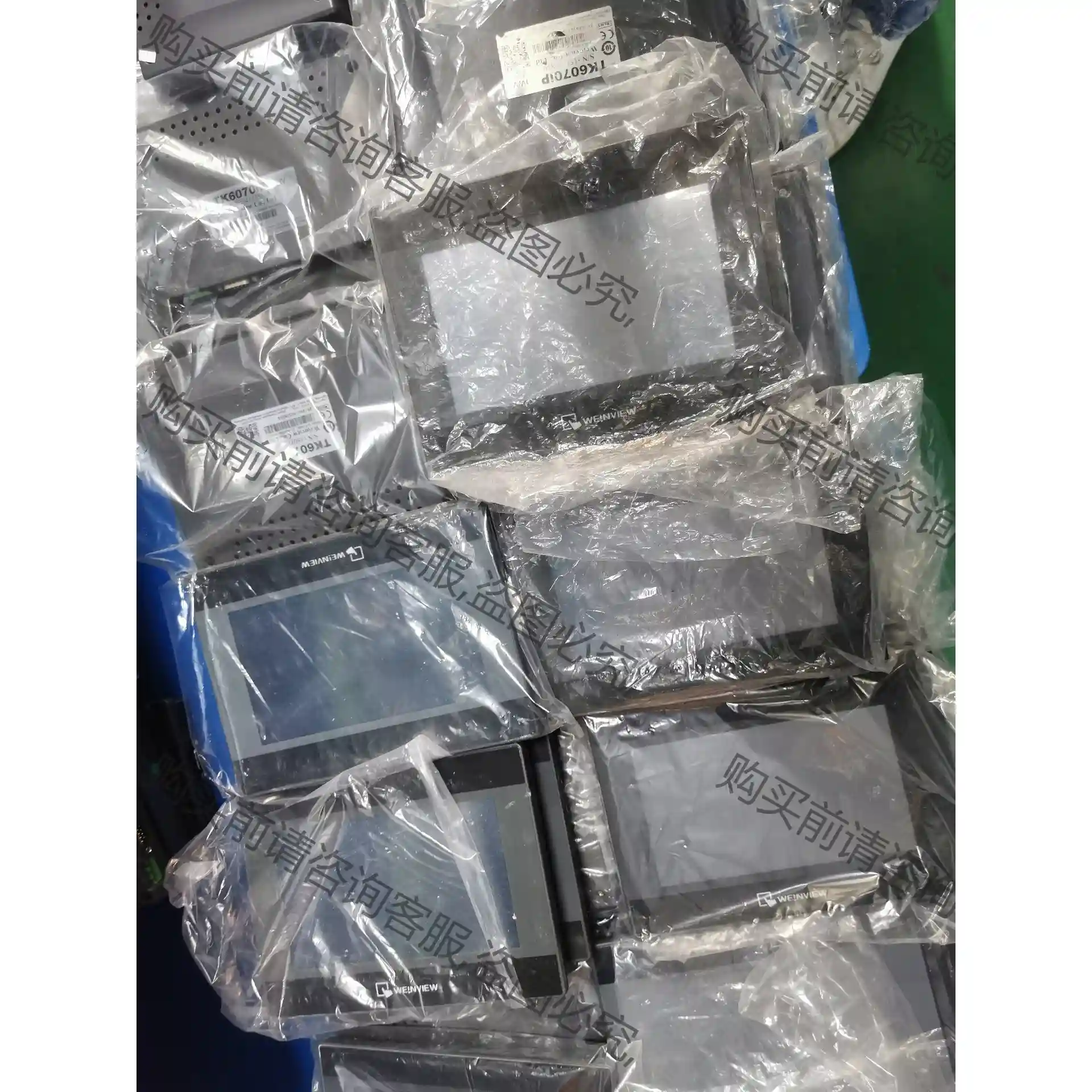 拆机威纶触摸屏 TK6070IP 现货100台 成色漂亮 功 议价再拍 拆机