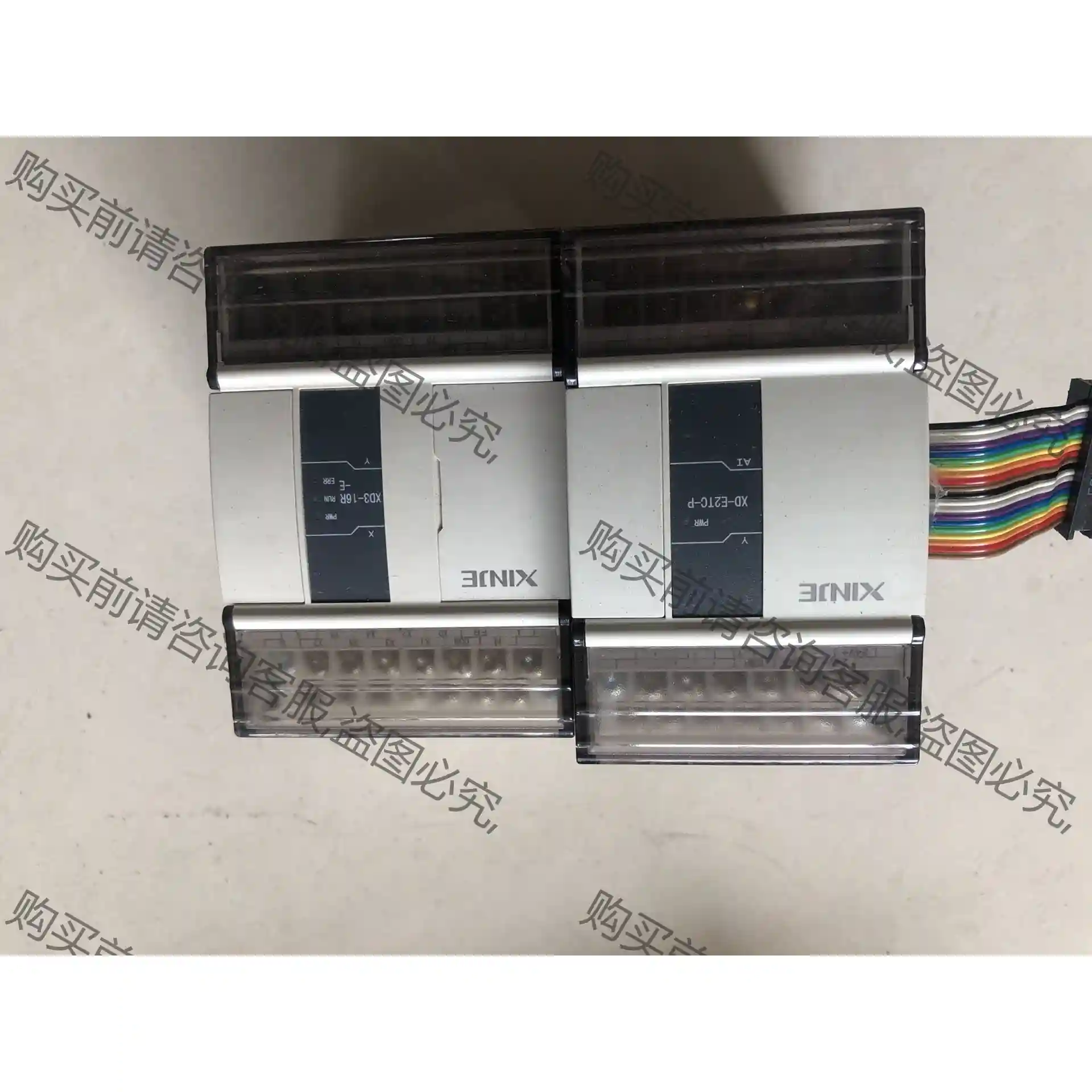 信捷PLC可编程控制器XD-E2TC-P/XD3-16R-E 议价再拍 拆机件
