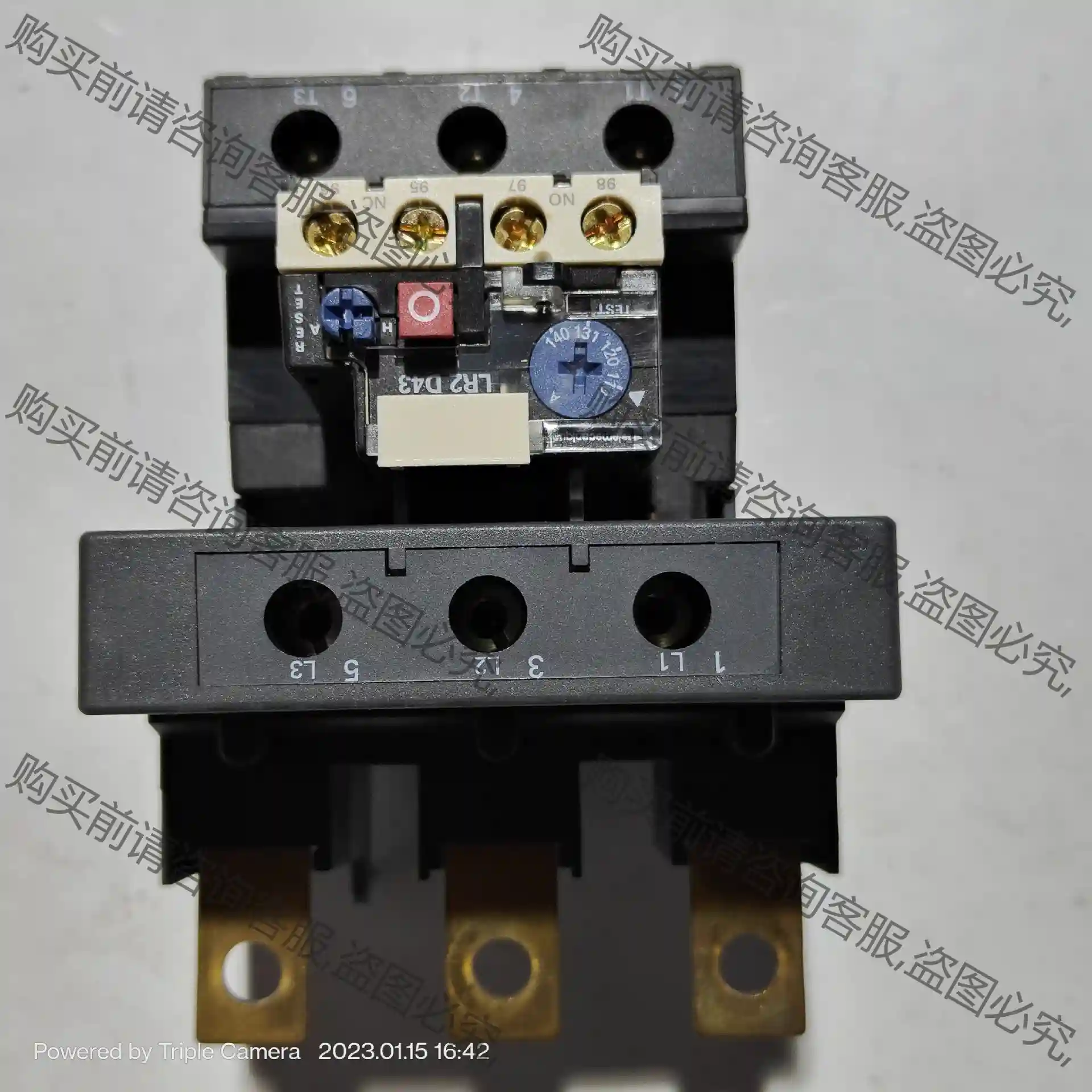 施耐de，LR2-D4369 C，热过载保护器，全新 议价再拍 拆机件