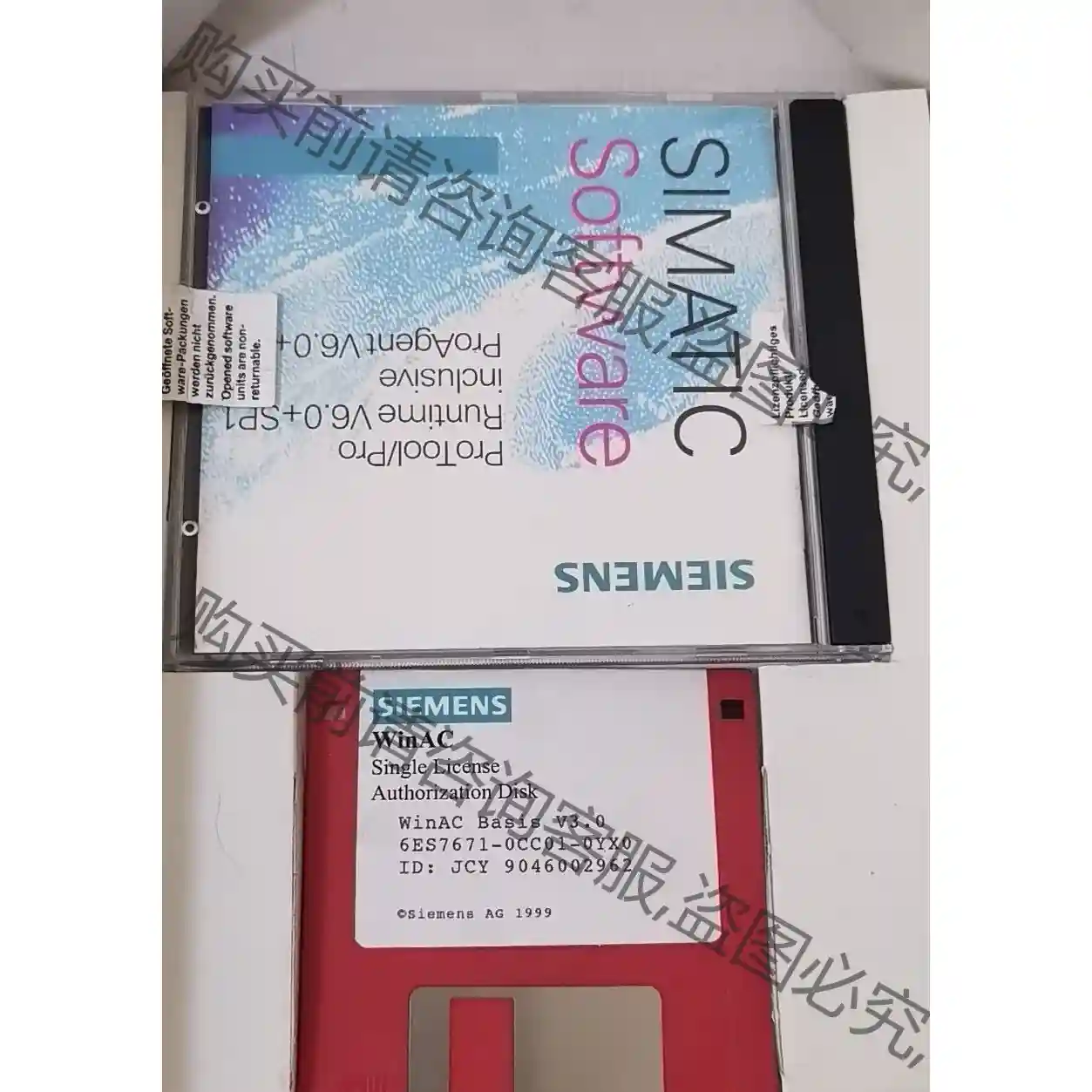 6ES7671-0CC01-0YX0西门zi软件，实物拍摄议价 议价再拍 拆机件