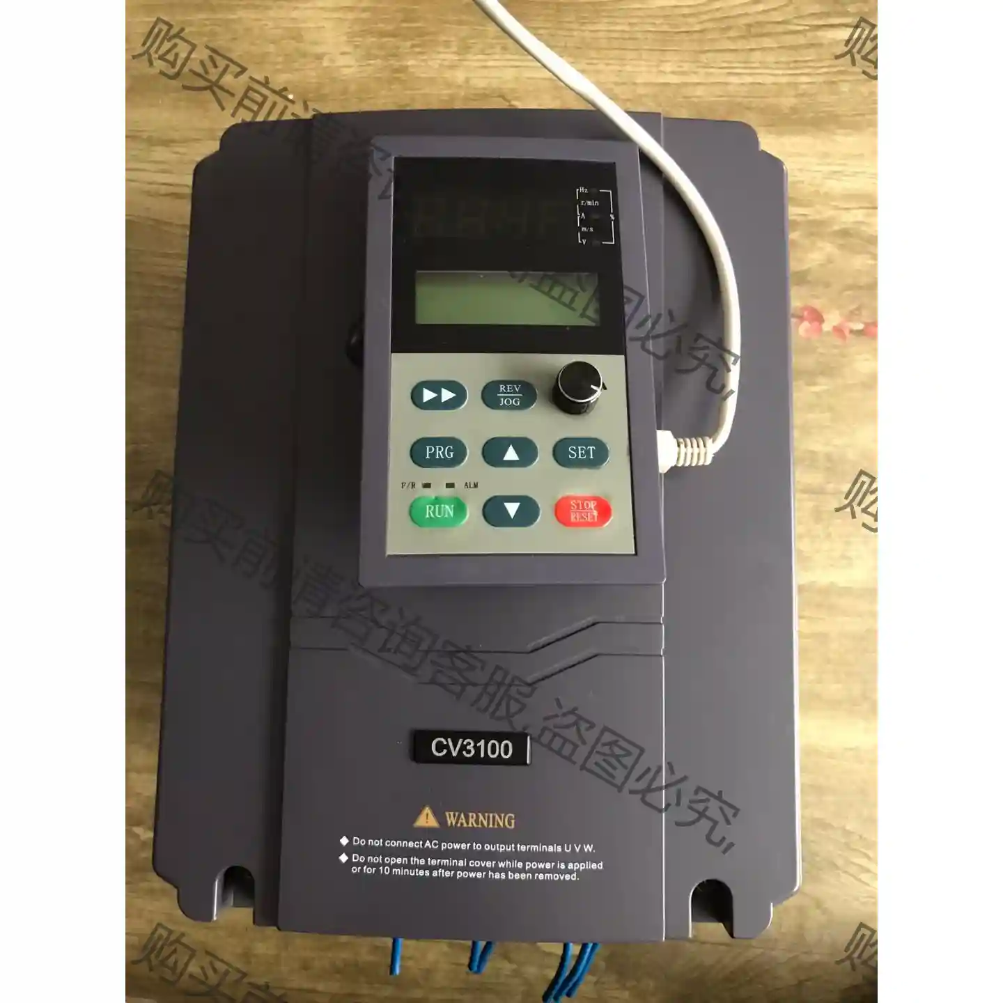 易驱变频器一台，型号CV3100-4T0055M/4T007 议价再拍 拆机件