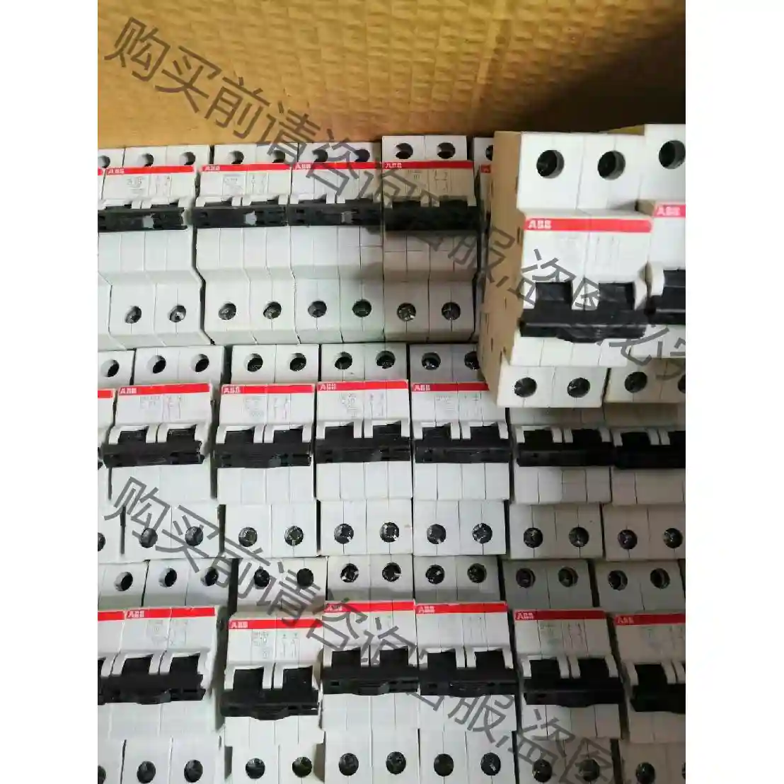 AB 2P断路器双进双出空气开关2P10A～63A，2P1 议价再拍 拆机件