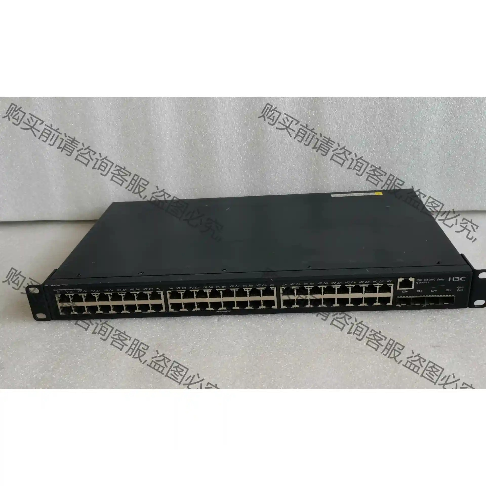 H3C S5500v2-48P-WiNet 48口全千兆三 议价再拍 拆机件