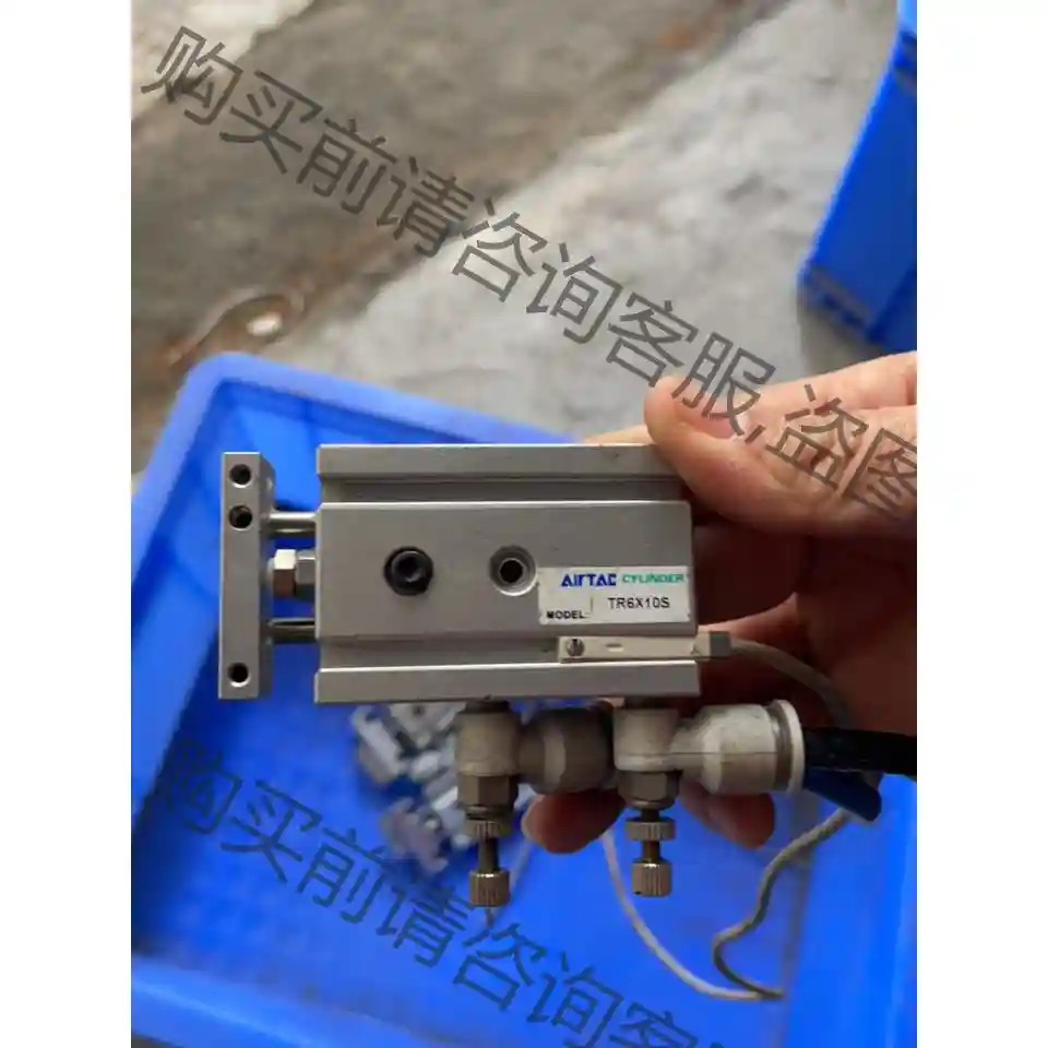 Airtac亚德客二手拆机双轴气缸TR6X10S，成色如图所 议价再拍 拆