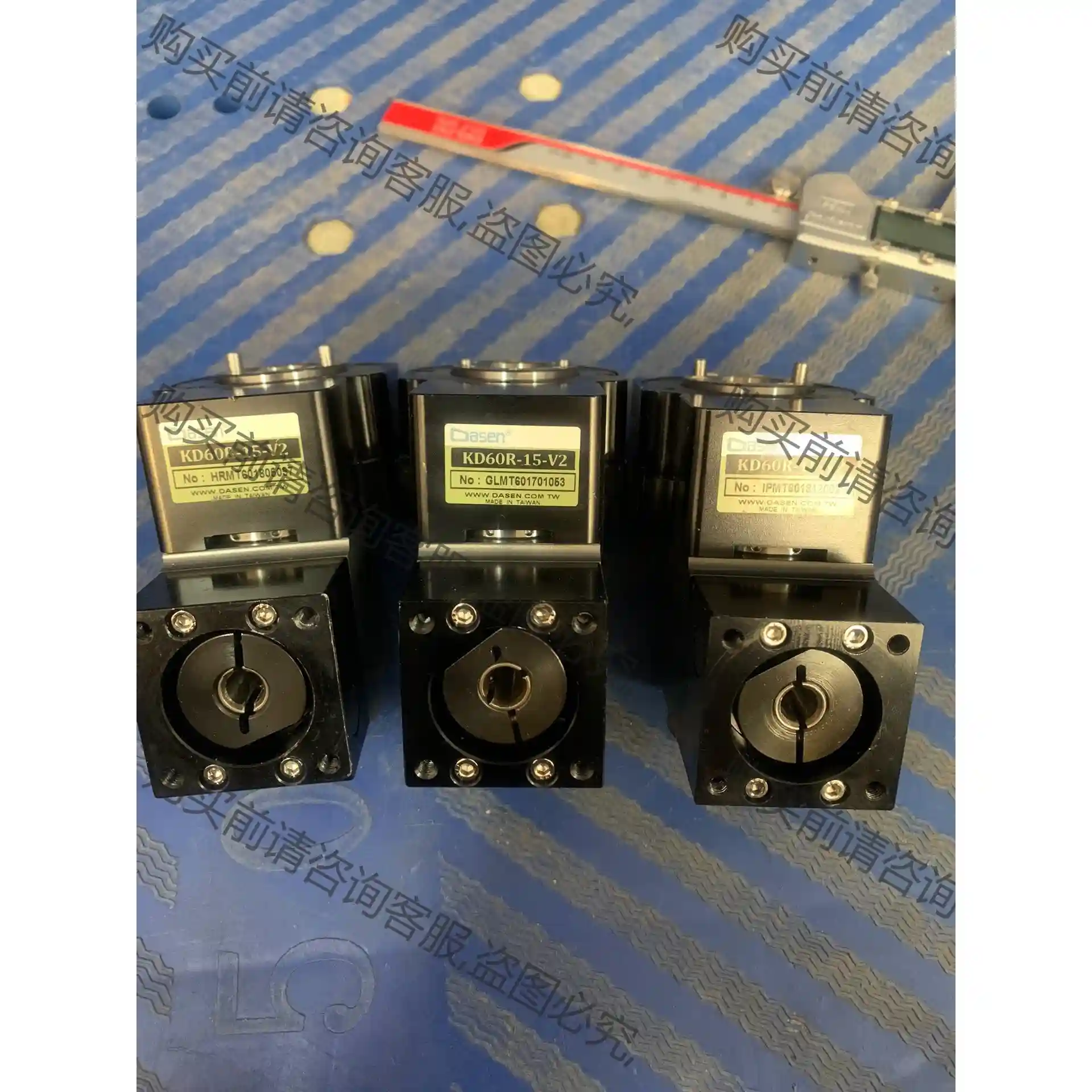 台湾大森DASEN中空旋转平台KD60R-15-V2拆机闲置 议价再拍 拆机件