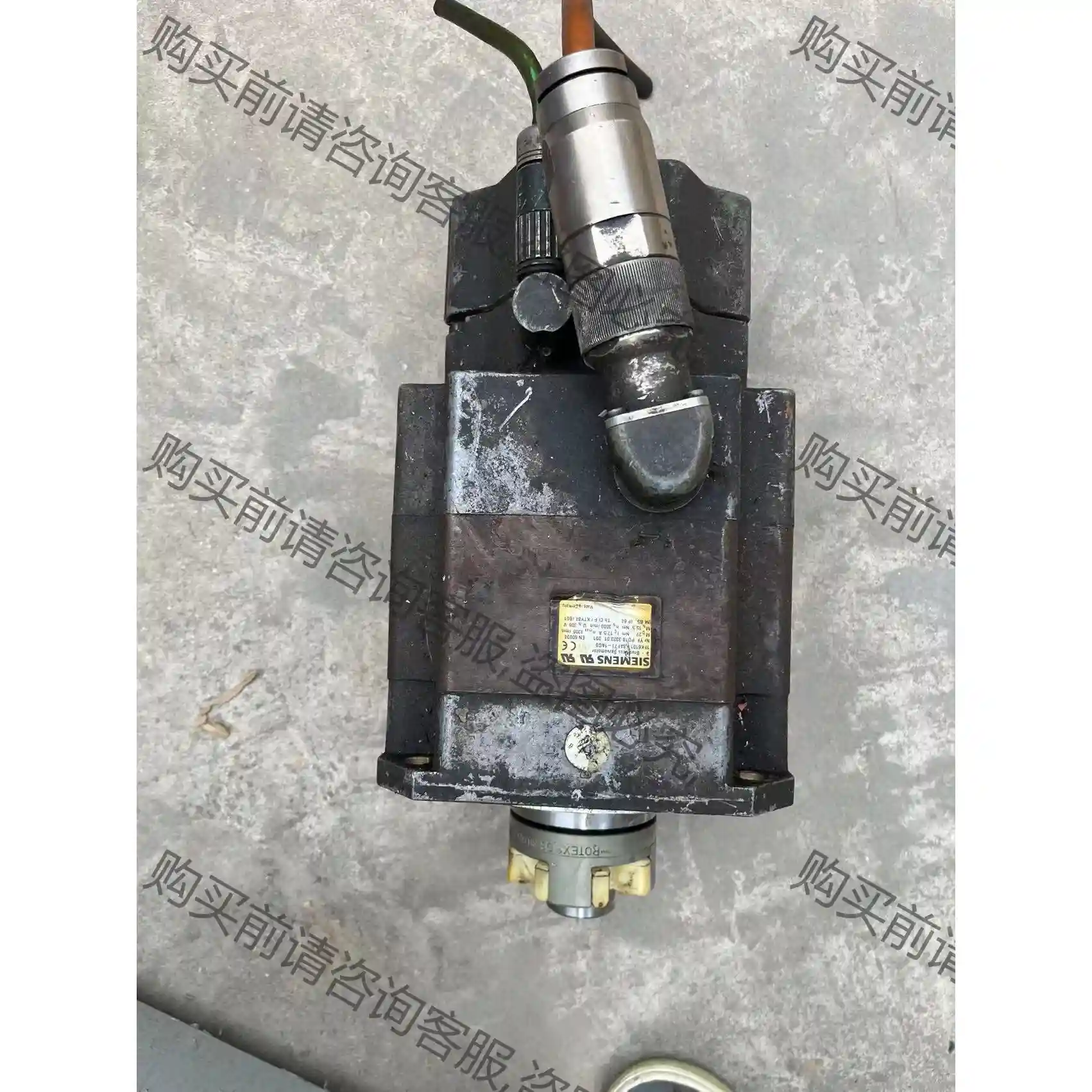 1FK6101-8AF71-1AG0二手拆机西门zi电机是问题 议价再拍 拆机件