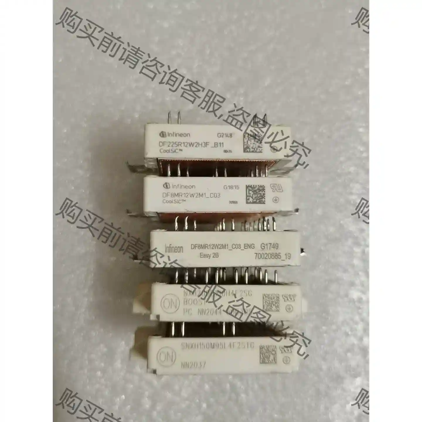 DF225R12W2H3F-B11 DF8MR12W2M1- 议价再拍 拆机件