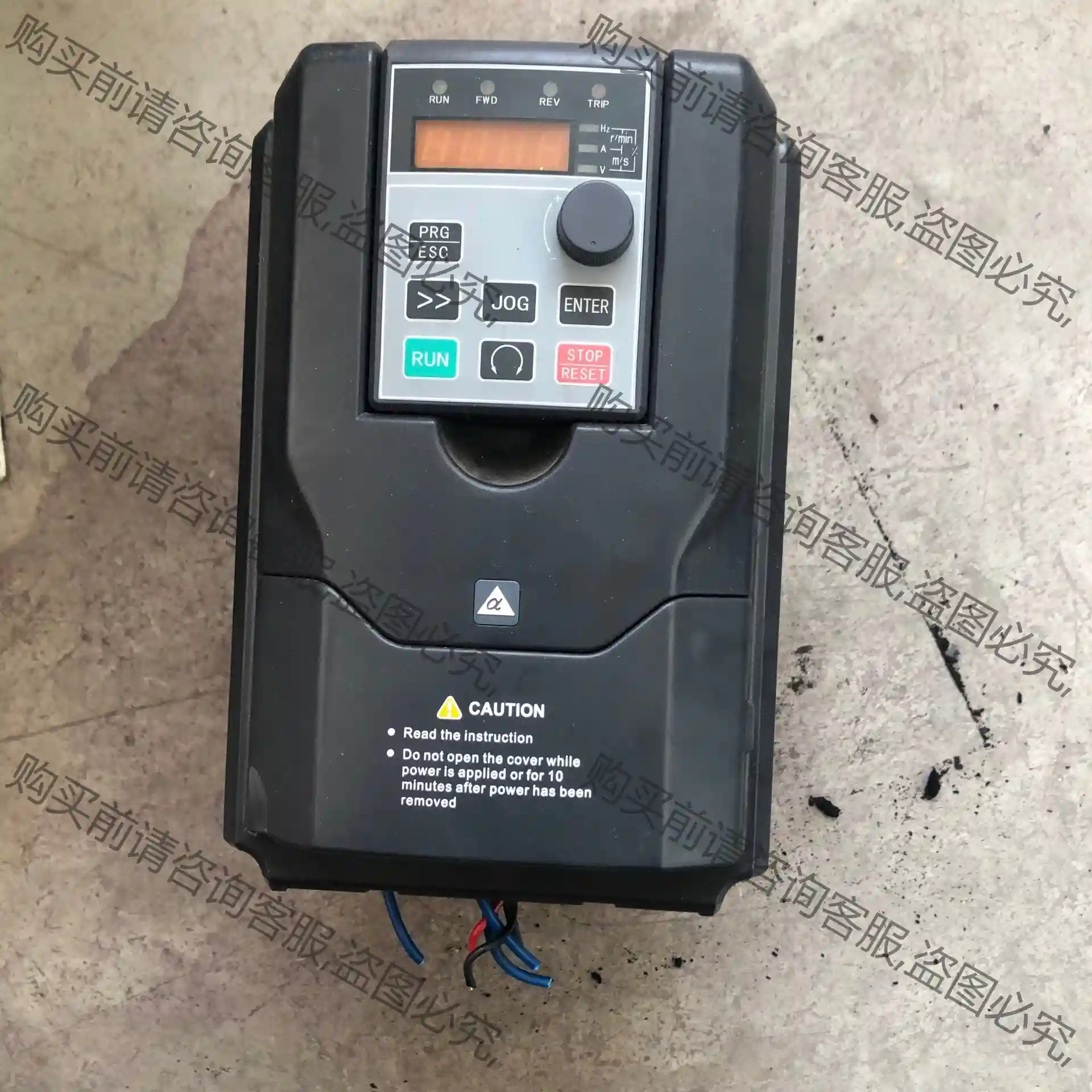 阿尔法变频器ALPH5160-3004PB 4KW功能包好 议价再拍 拆机件