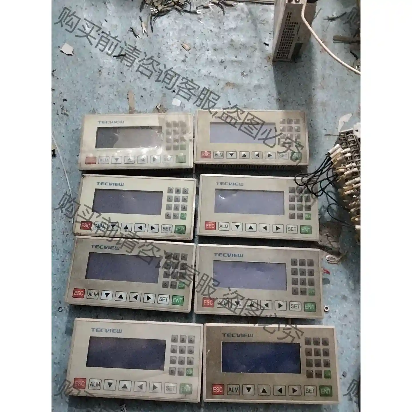 TECVIEW台炜文本显示器MD204LV4拆机件，实物如图 议价再拍 拆机