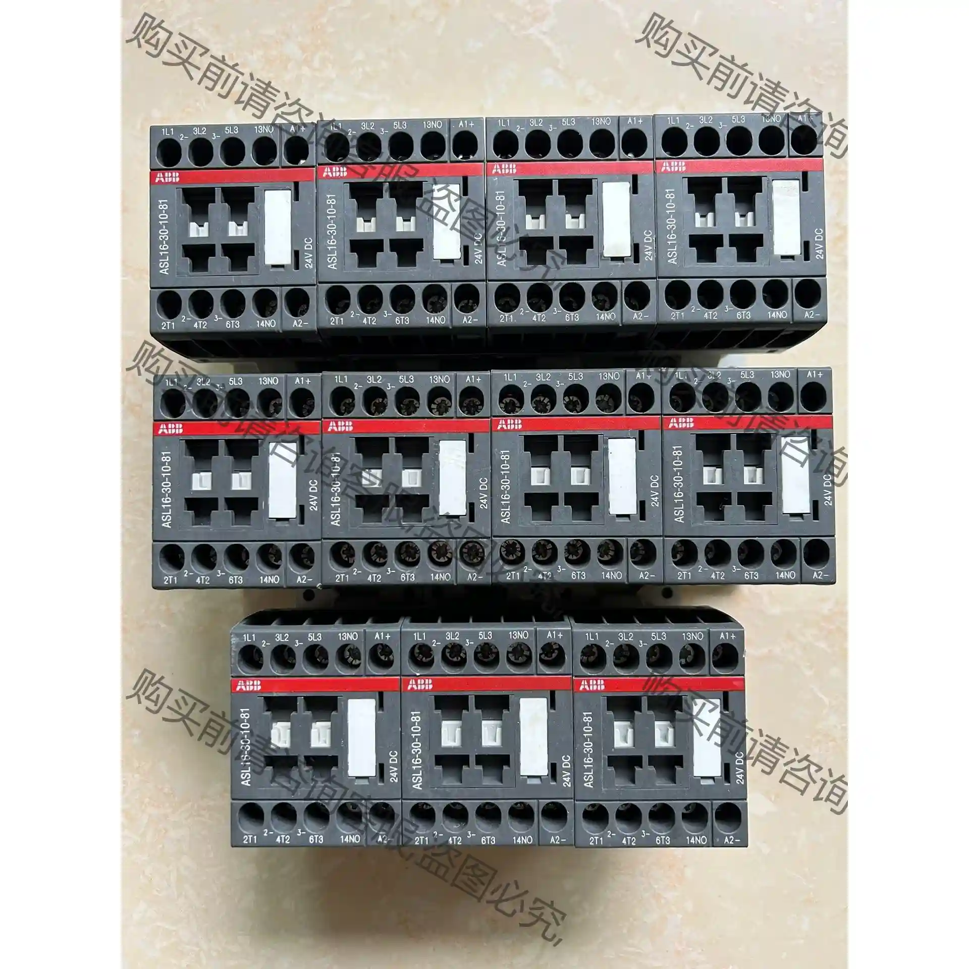 AB直流接触器ASL16-30-10-81 9.5成新现货 议价再拍 拆机件