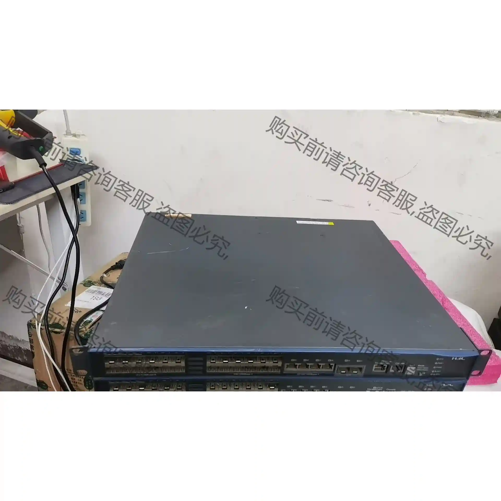 H3C 万兆交换机 S5500-34F-HI 24口千兆光口 议价再拍 拆机件