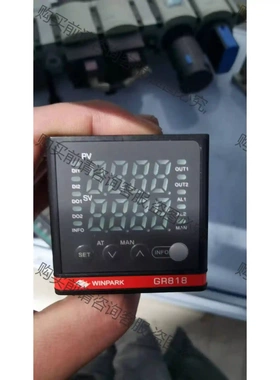 常州汇邦温控器GR818-AT22100-C000温控仪pi 议价再拍 拆机件