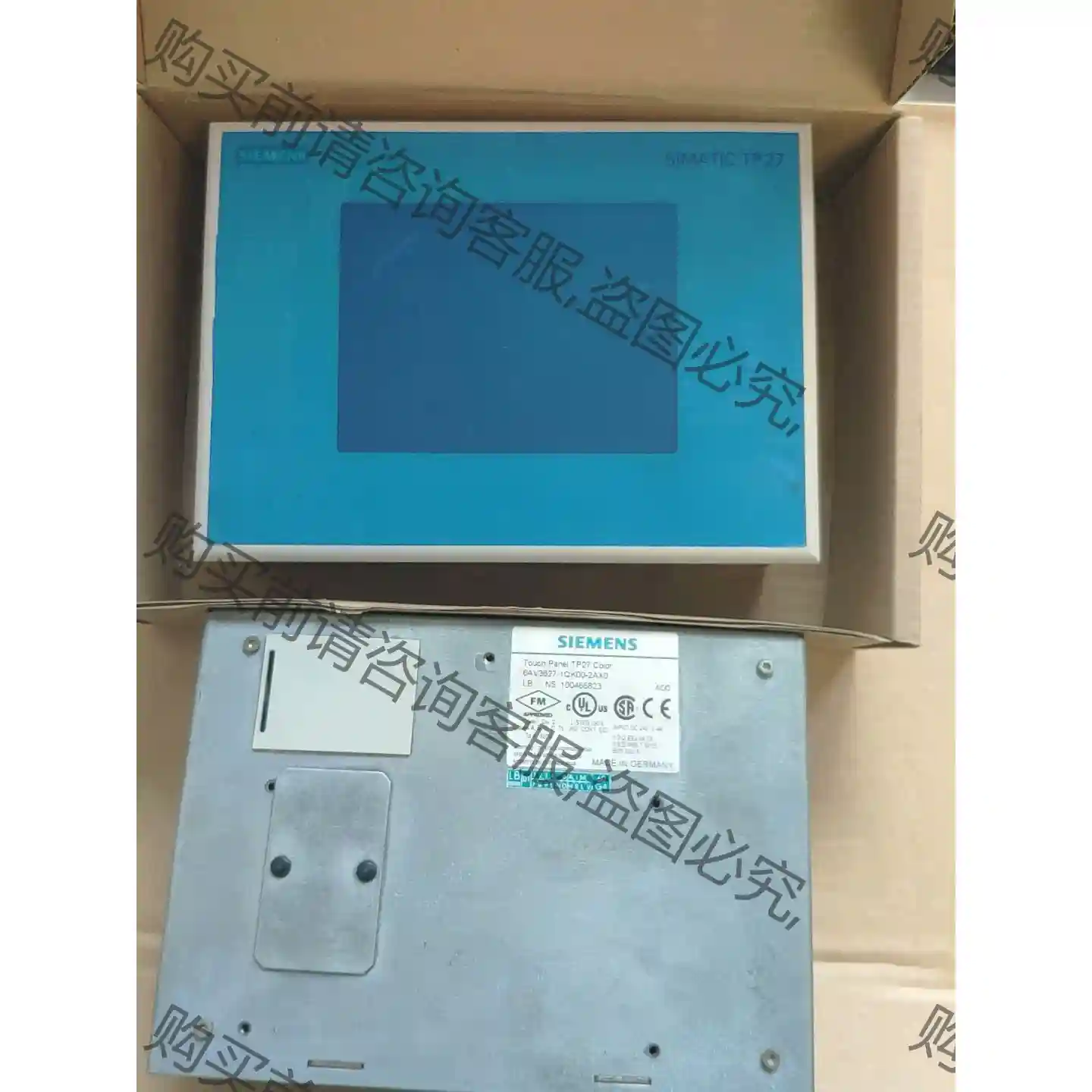 6AV3627-1QK00-2AX0 6AV3 627-1Q 议价再拍 拆机件