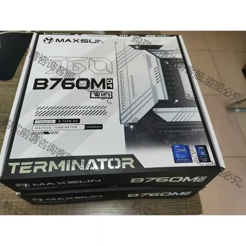 I7-12700散片+铭瑄B760M终结者Wi-Fi D4 议价再拍 拆机件