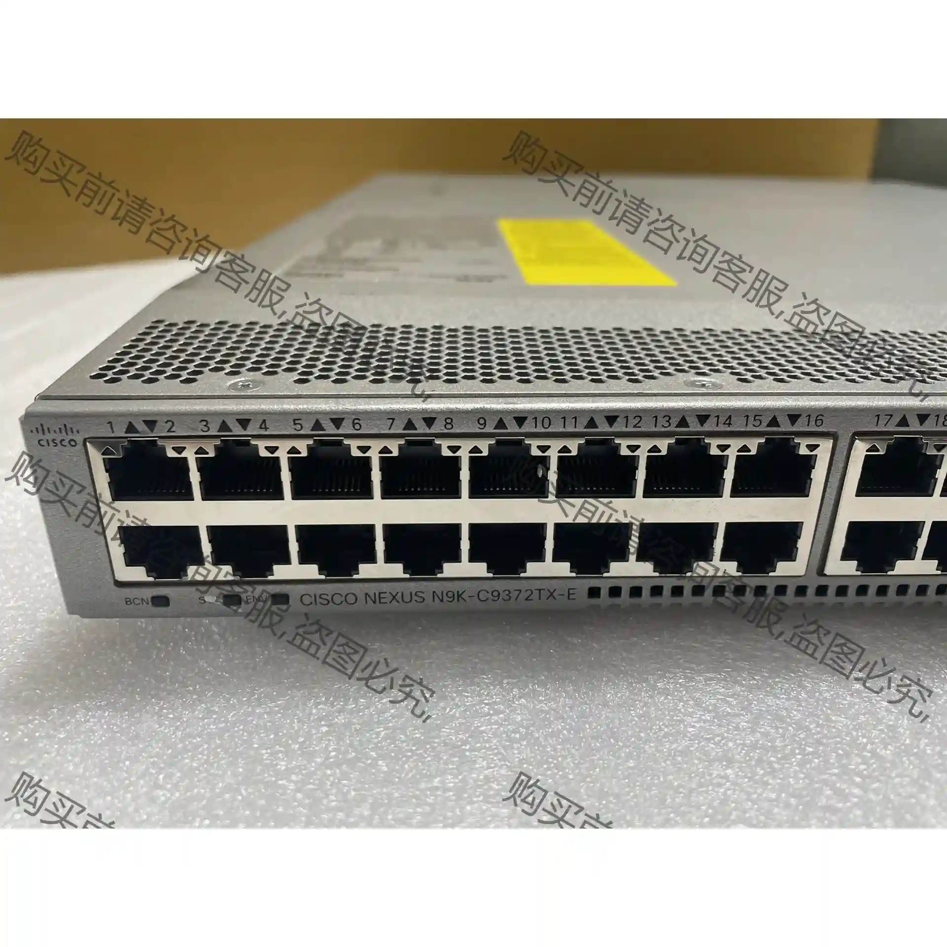 思科cisco N9K-C9372TX-E N9K-C937 议价再拍 拆机件