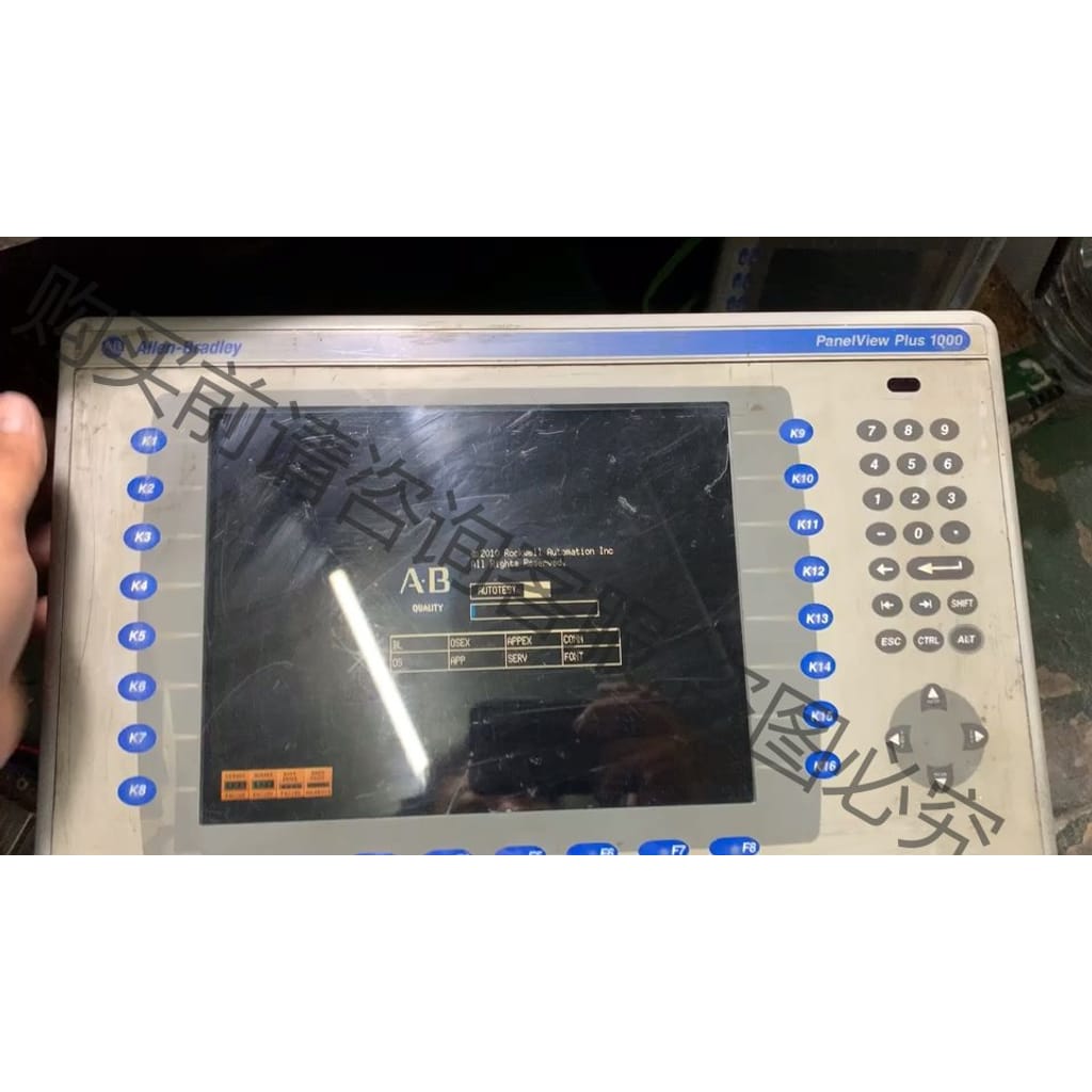 功能正常议价 2711P-RDB10C二手货，显示正常，程序需买家自行解