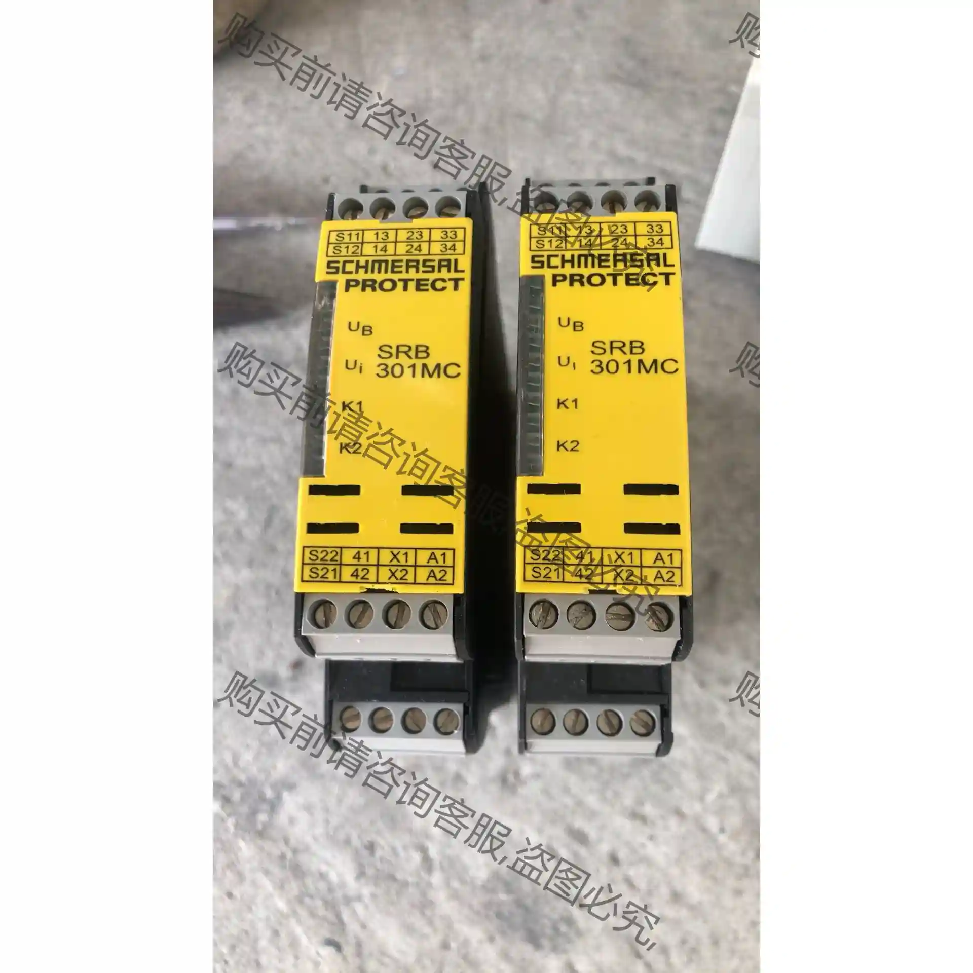 施迈赛安全继电器SRB301MC 议价再拍 拆机件
