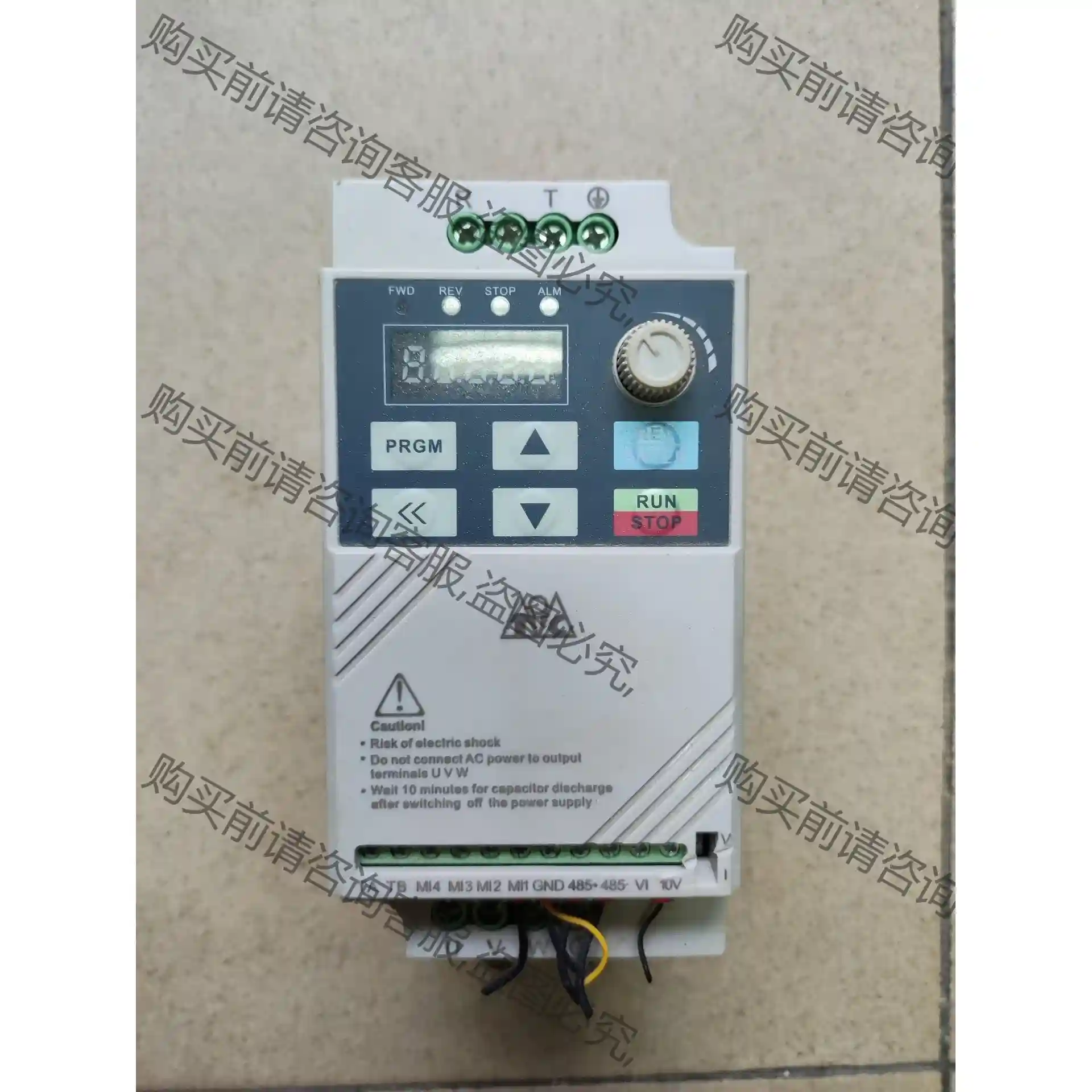 台川变频器，TC1000-2S0015G1,1.5KW,22 议价再拍 拆机件
